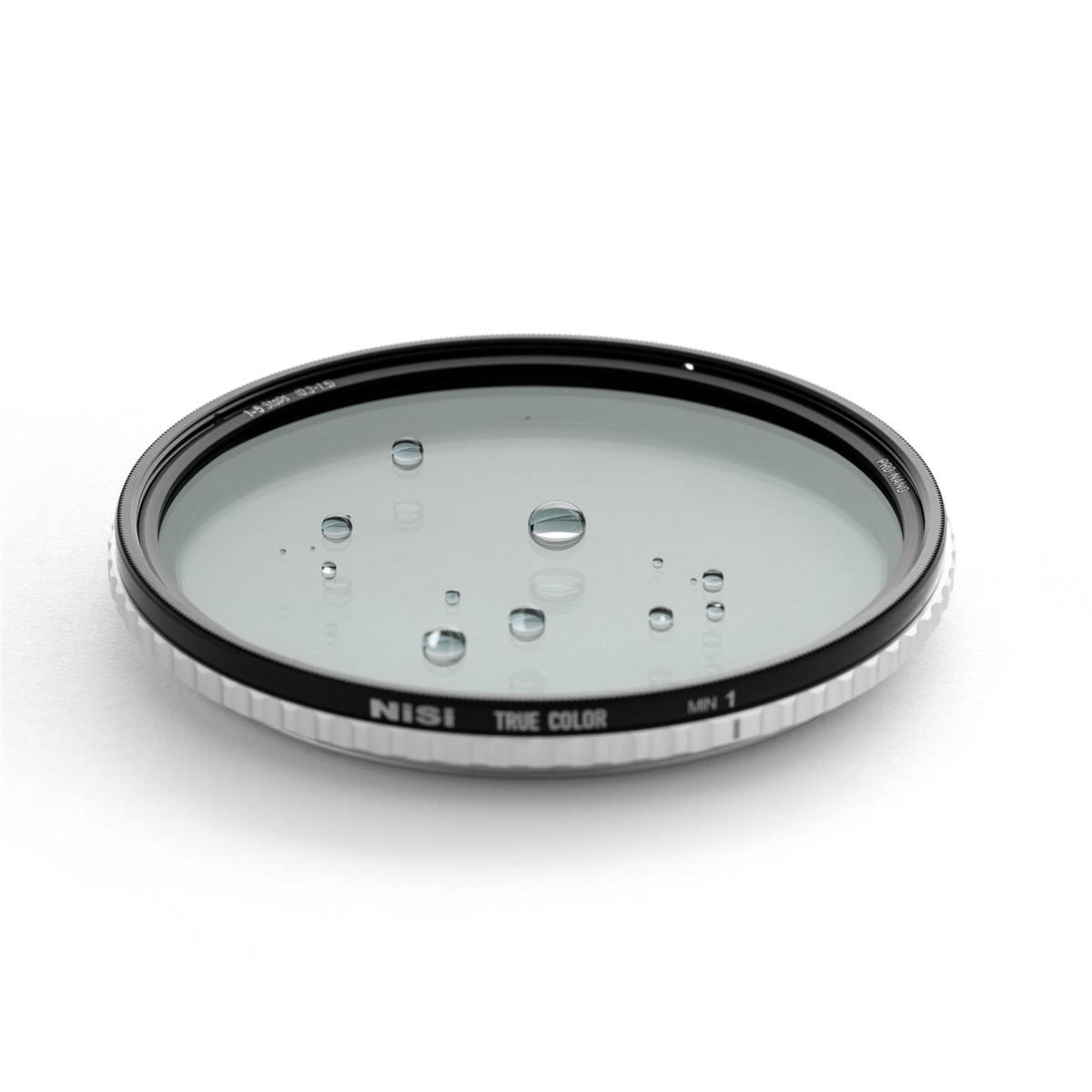NiSi 58mm True Color ND-VARIO Pro Nano 1-5 Stop Variable Neutral Densi