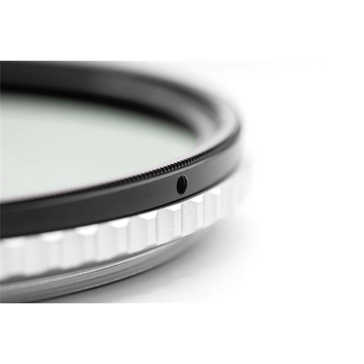 NiSi 58mm True Color ND-VARIO Pro Nano 1-5 Stop Variable Neutral Densi