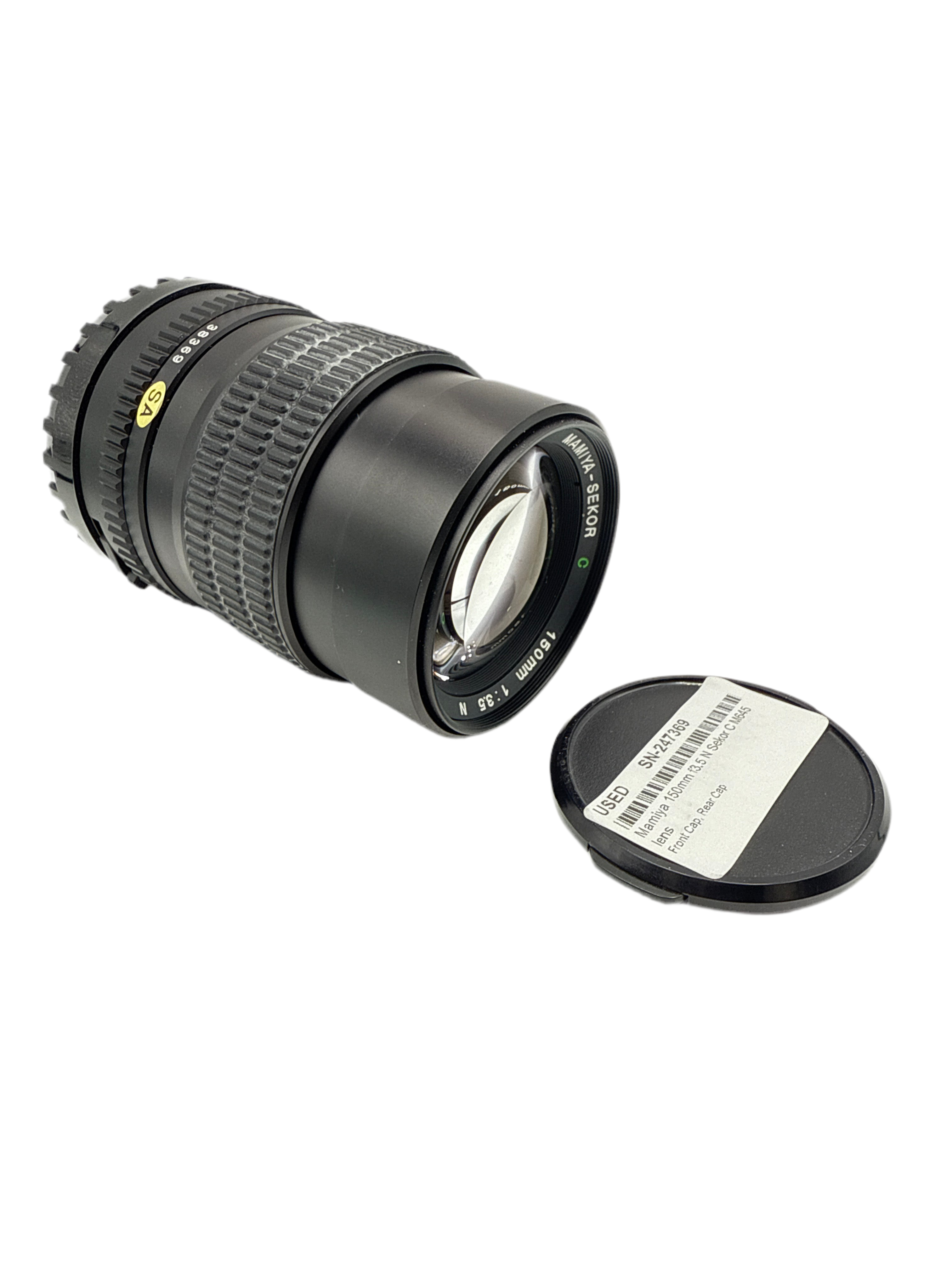 Mamiya 150mm f3.5 N Sekor C M645 lens