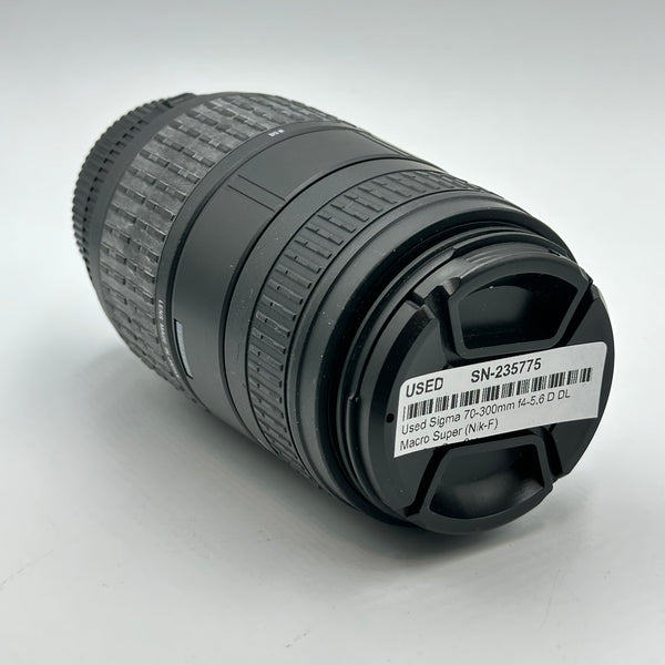 Used Sigma 70-300mm f4-5.6 D DL Macro Super (Nik-F)