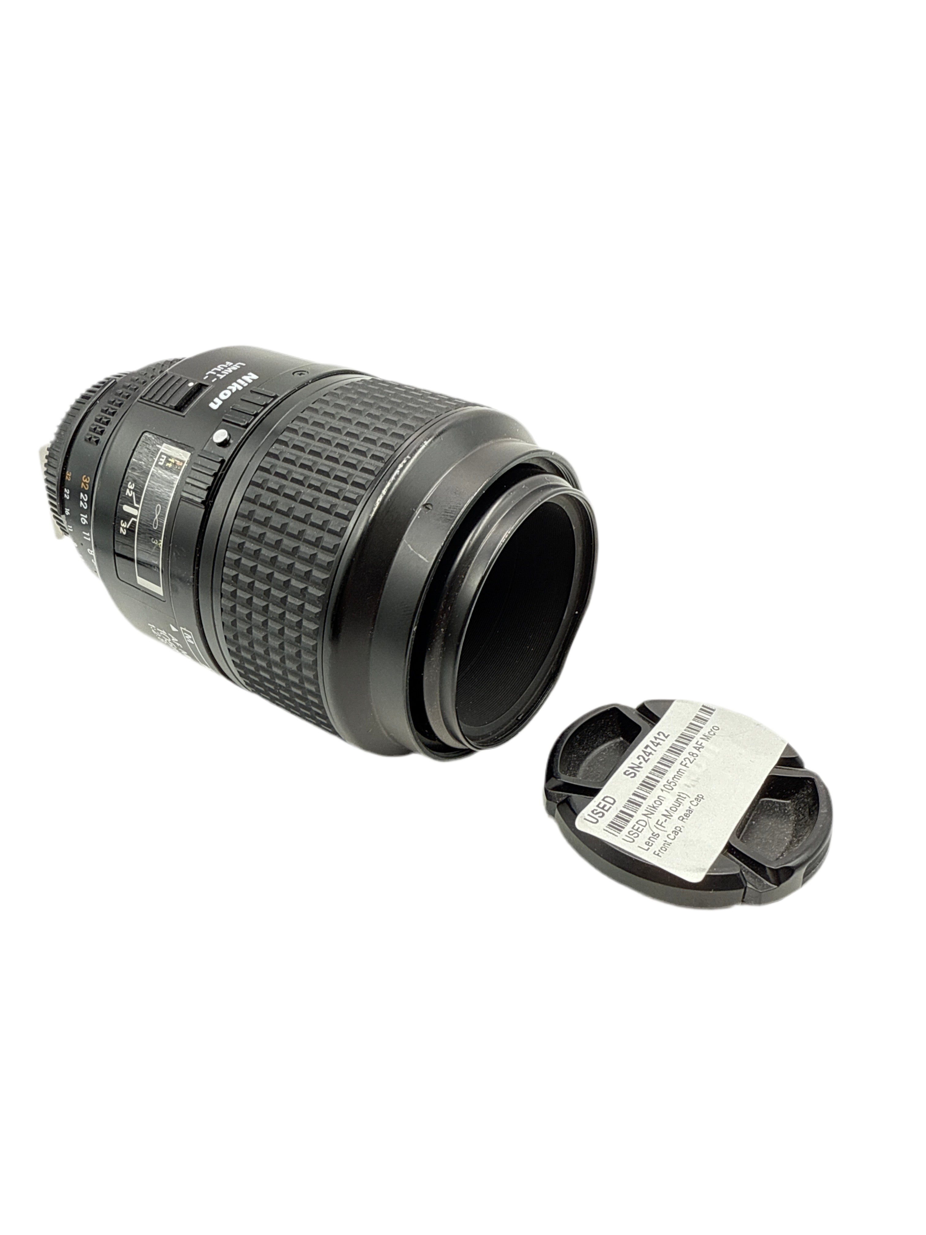 USED Nikon 105mm F2.8 AF Micro Lens (F-Mount)