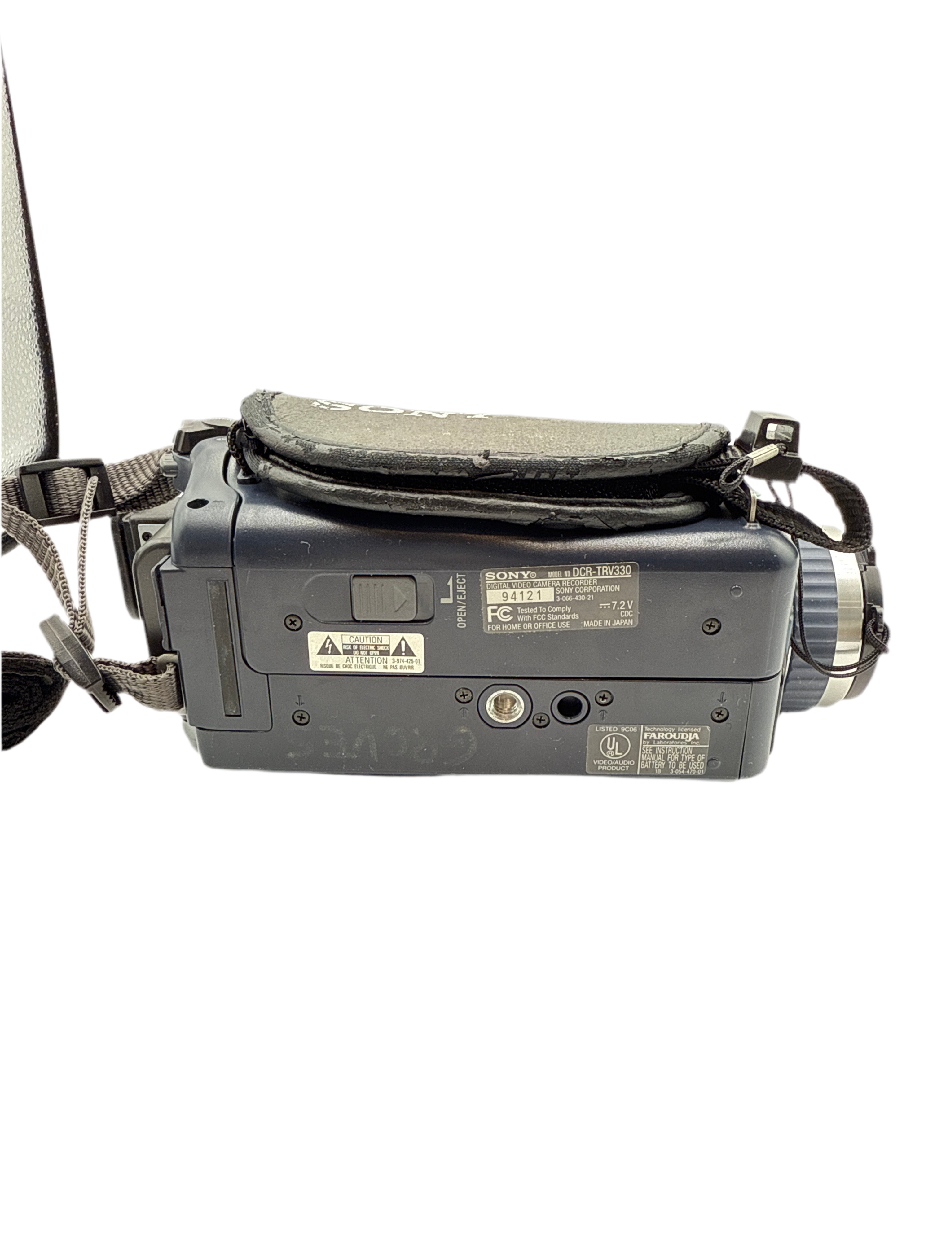 Used Sony DCR-TRV330 8mm Handycam Video Camera