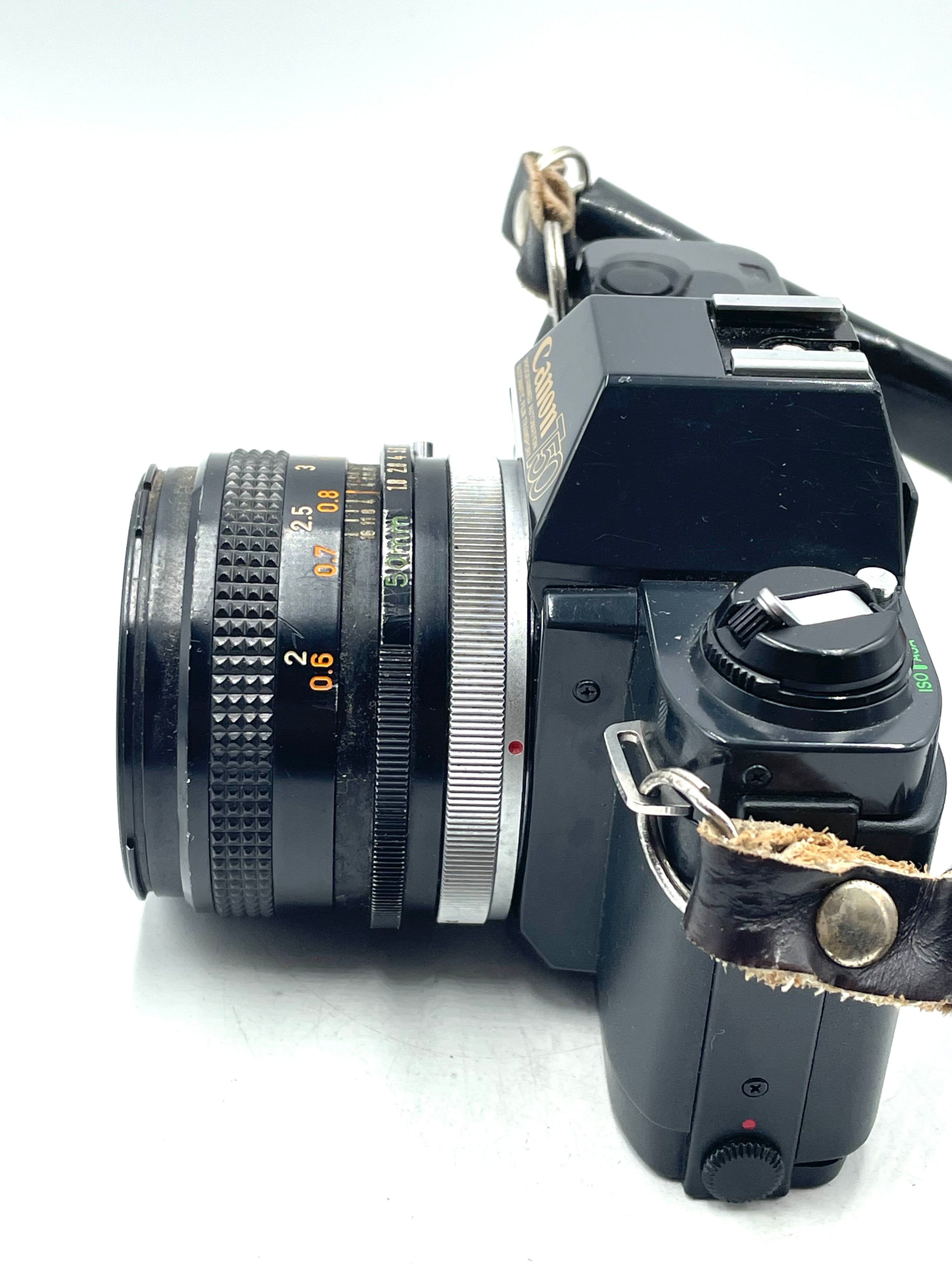 Used Canon T50 w/ 50mm F1.8 FD S.C.