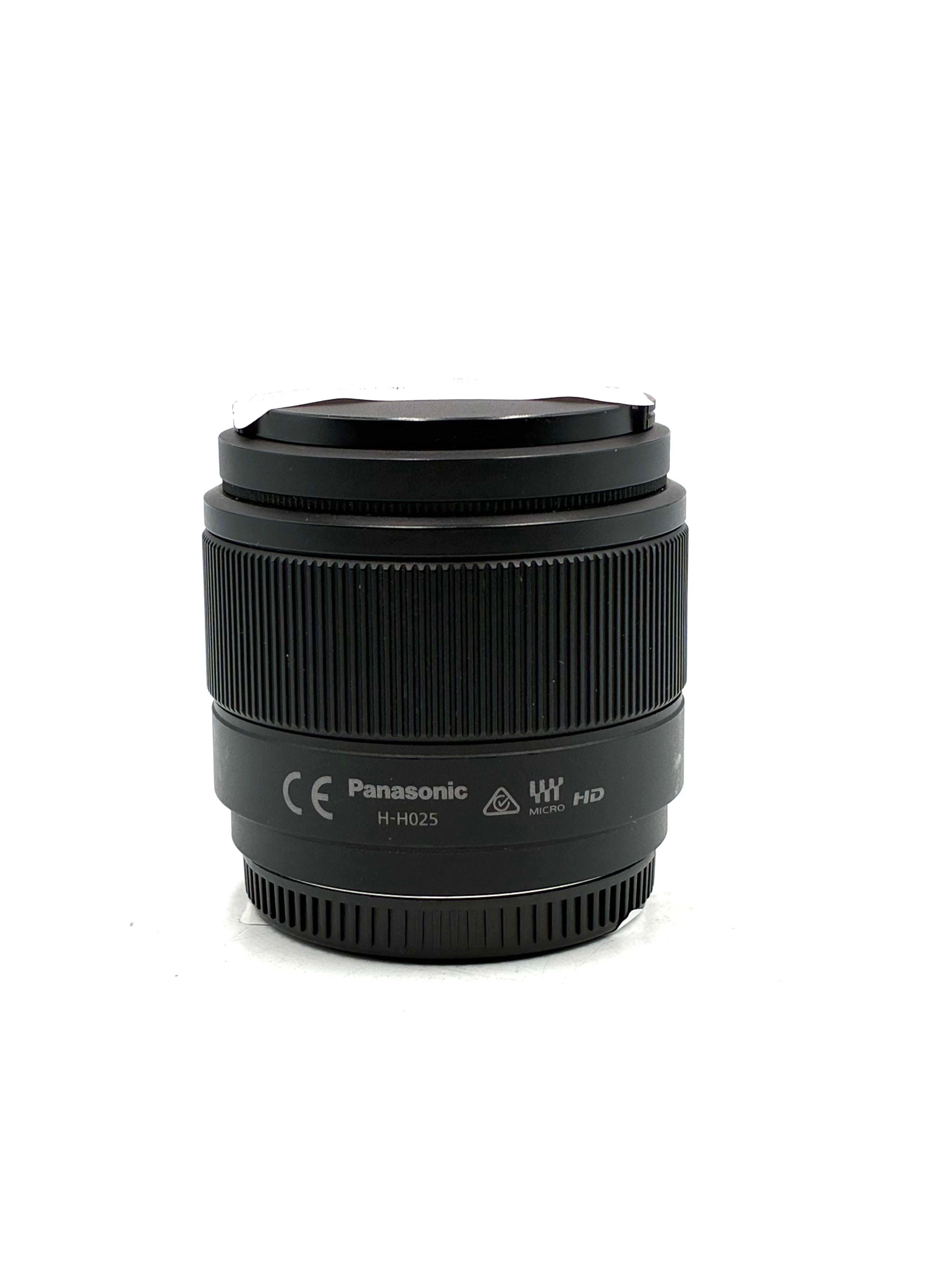 USED Panasonic 25mm f/1.7  Lumix G Lens