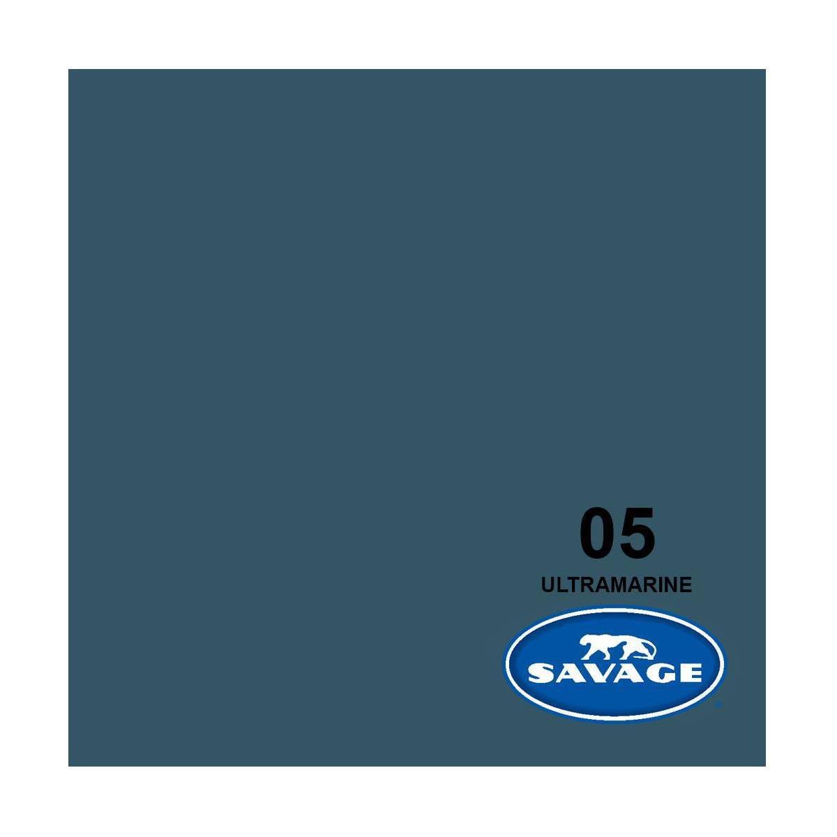 Savage 86" x36' #5 Ultramarine Seamless Background Paper