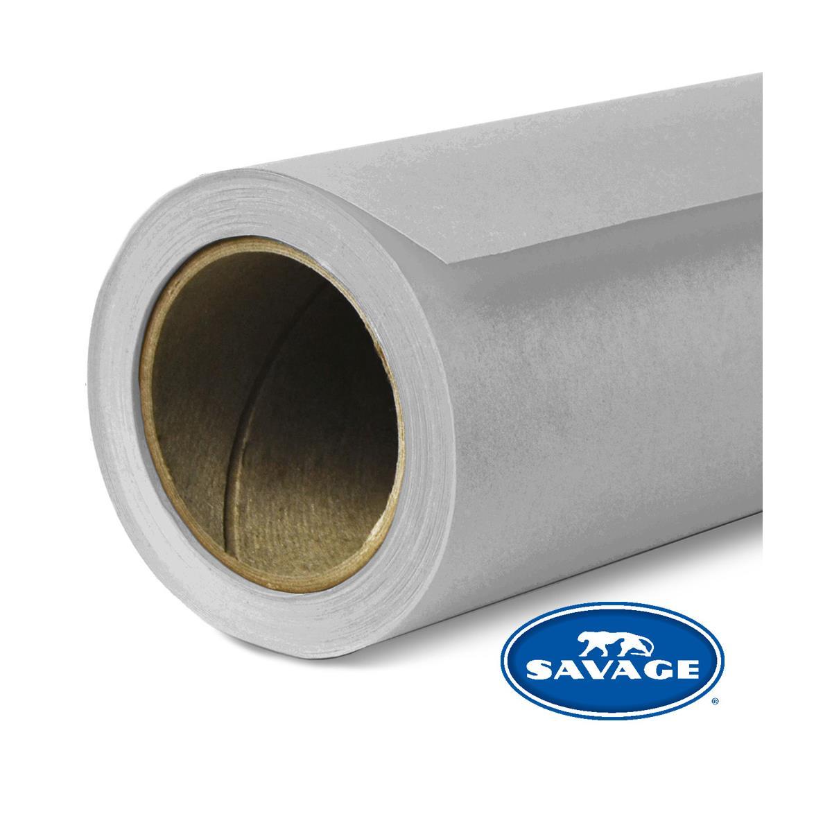 Savage 53" x 36' #60 Focus Gray Seamless Background Paper