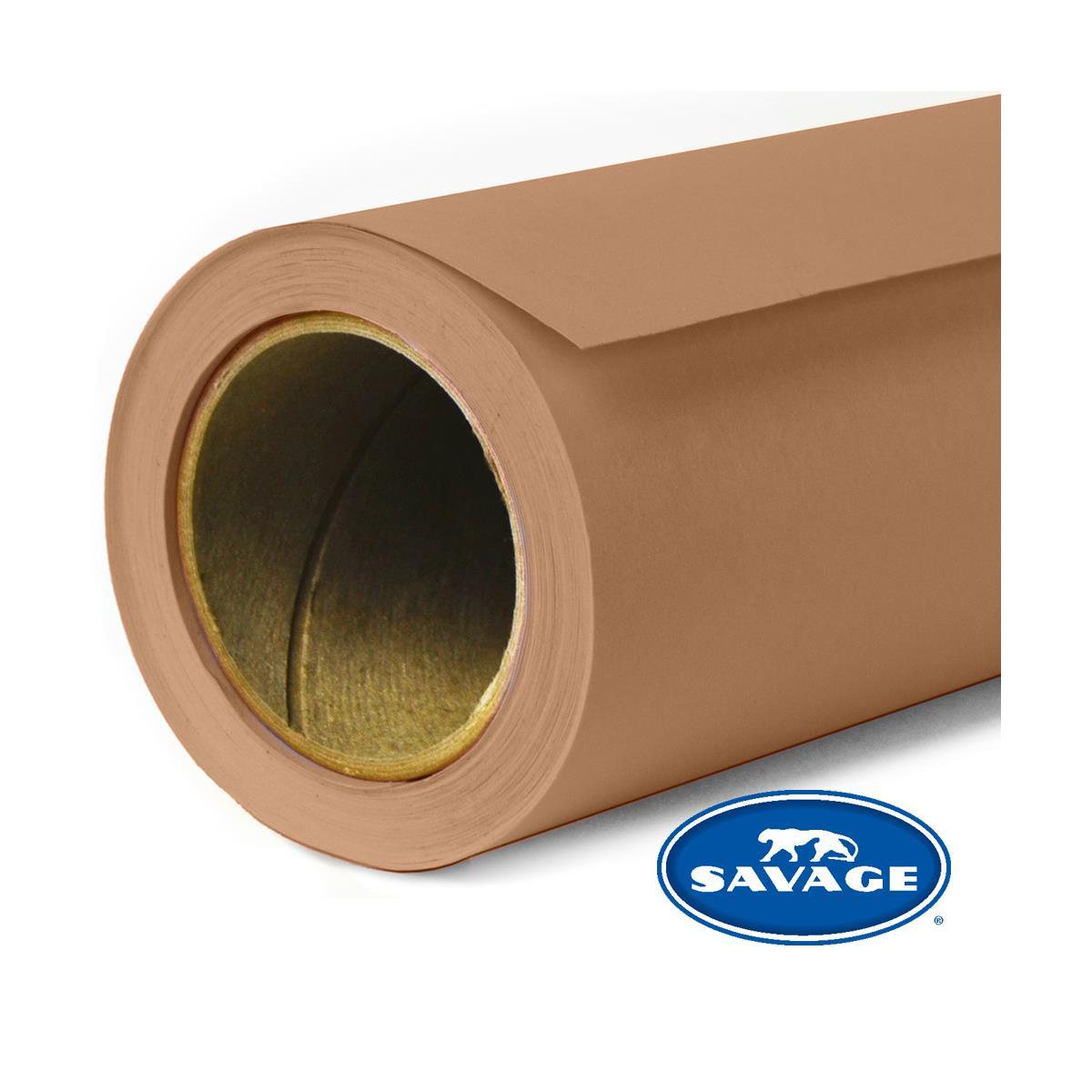 Savage 107" x 36' #76 Mocha  Seamless Background Paper