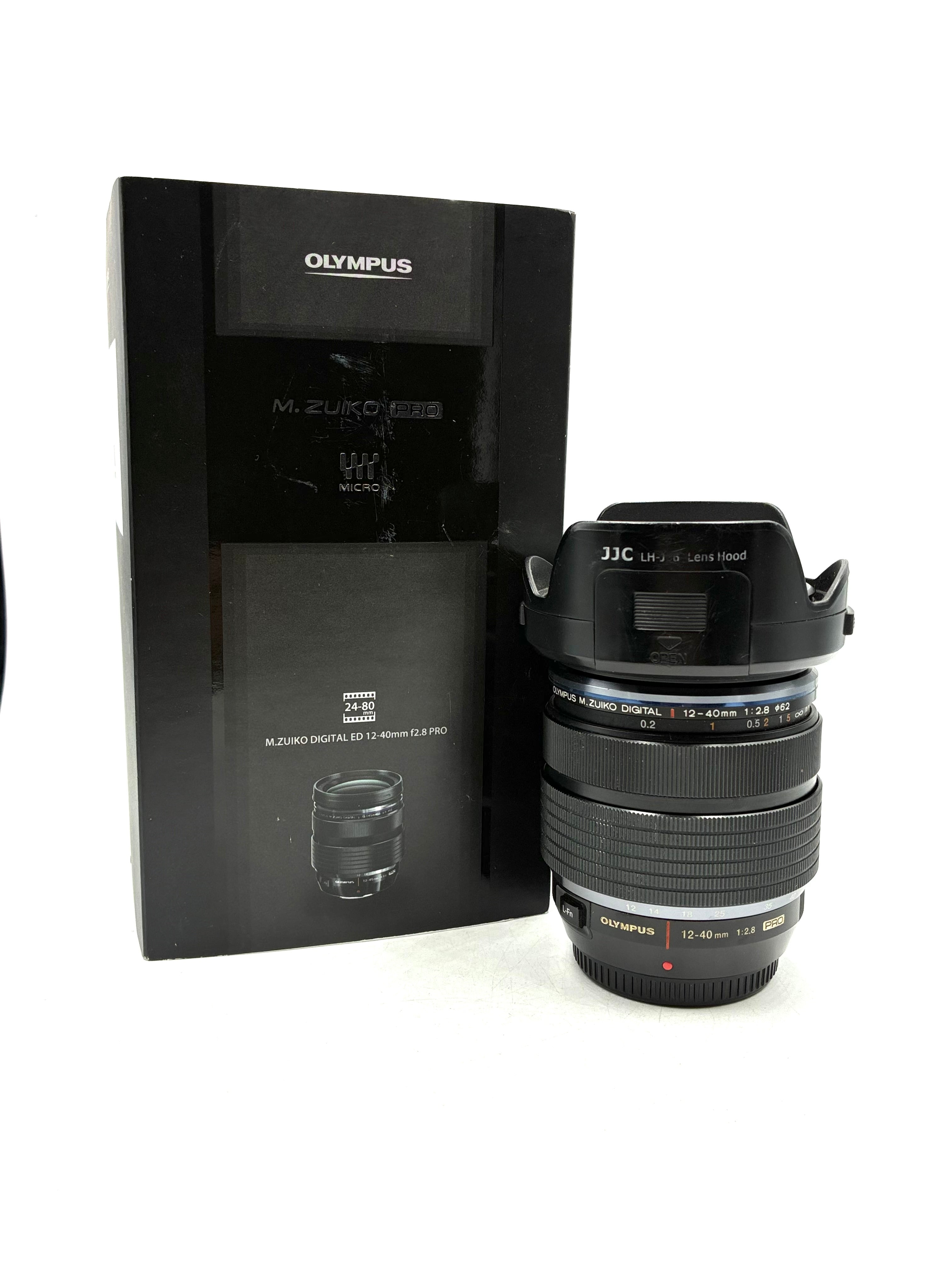 USED Olympus 12-40mm f2.8 M.Zuiko Digital ED Pro Lens for Micro Four Thirds Mount