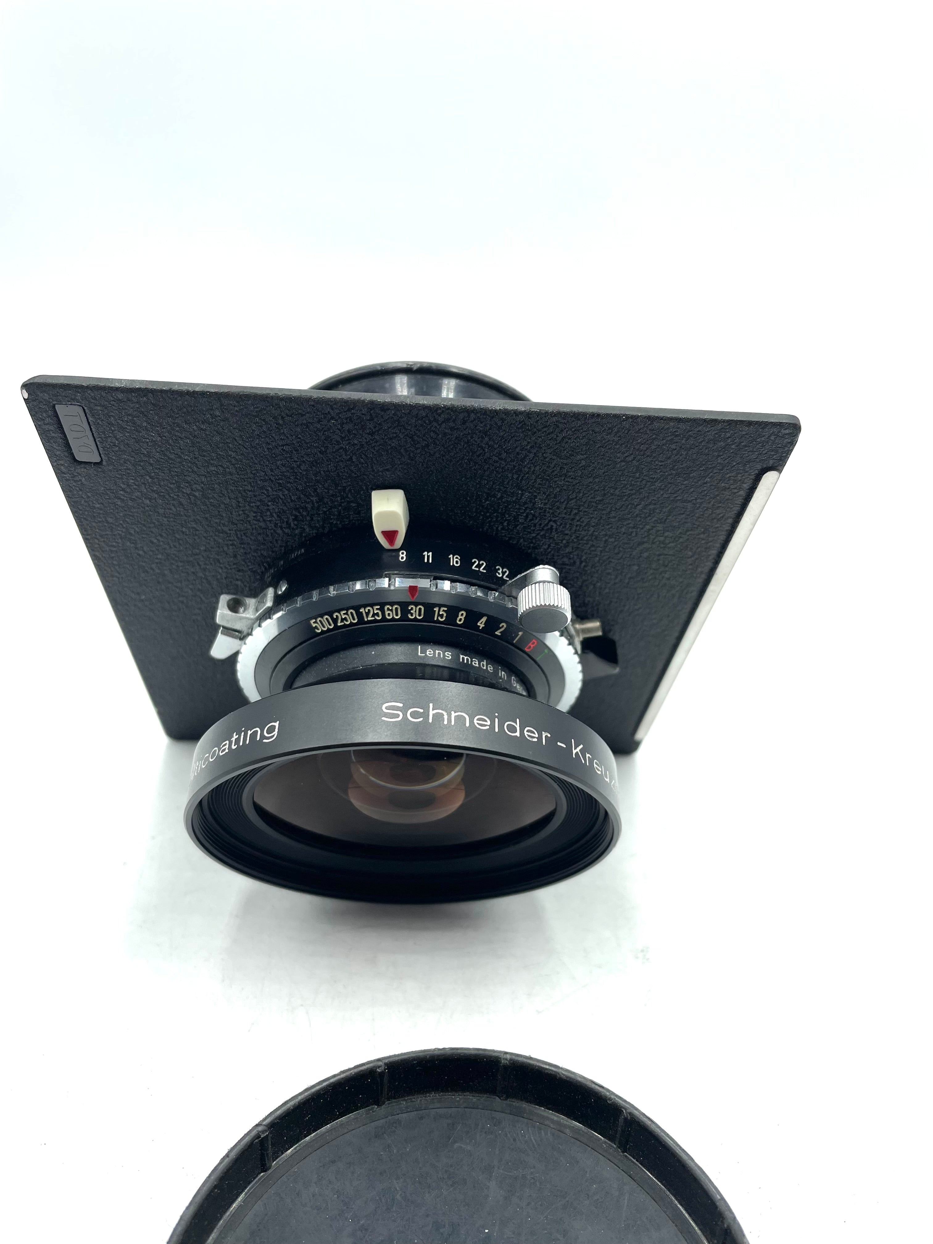 USED Schneider-Kreuznach Super-Angulon 90mm F8 Lens