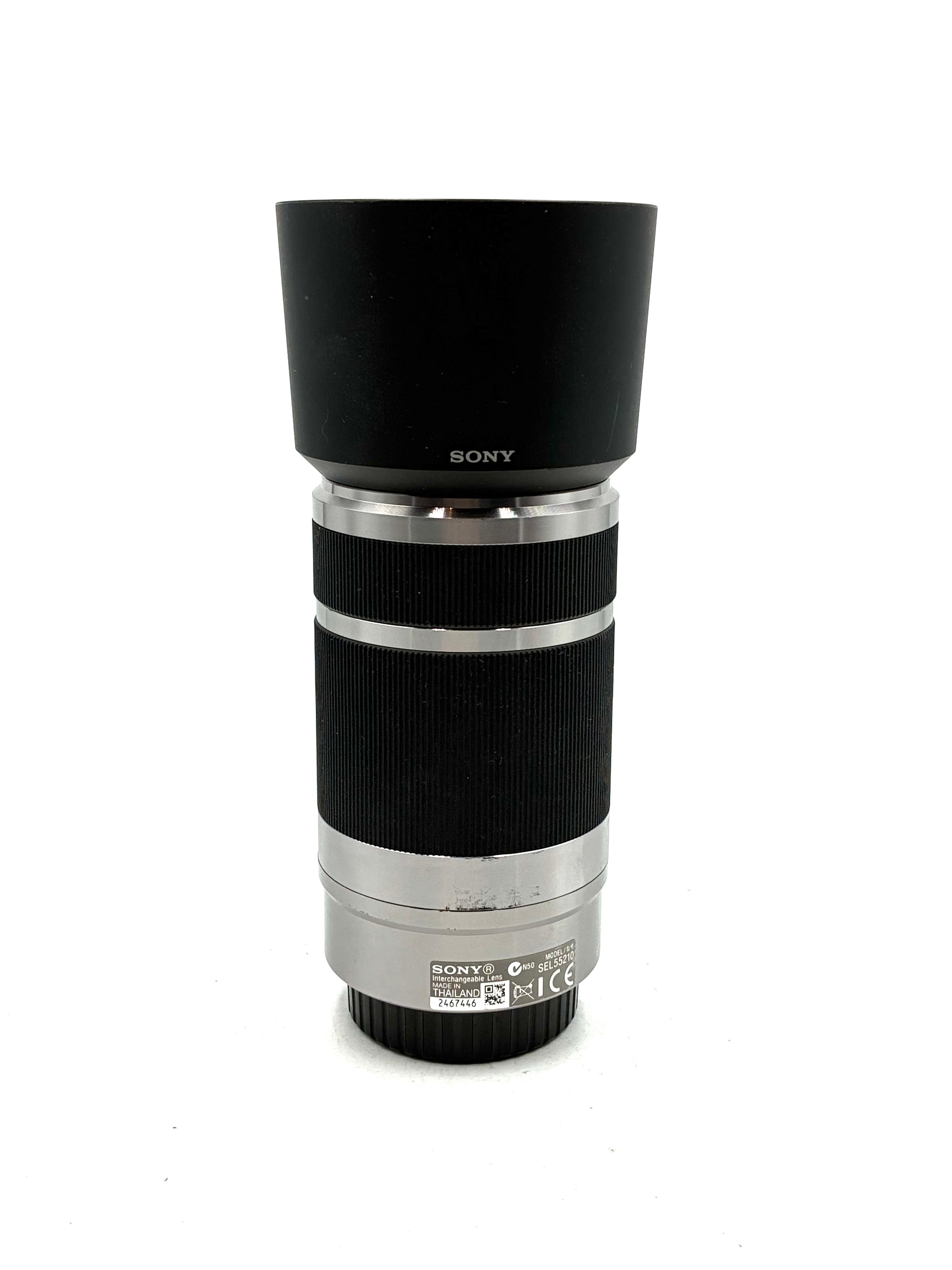 Sony E 55-210mm f/4.5-6.3 OSS (Silver) Lens - AS-IS (READ) (0078)