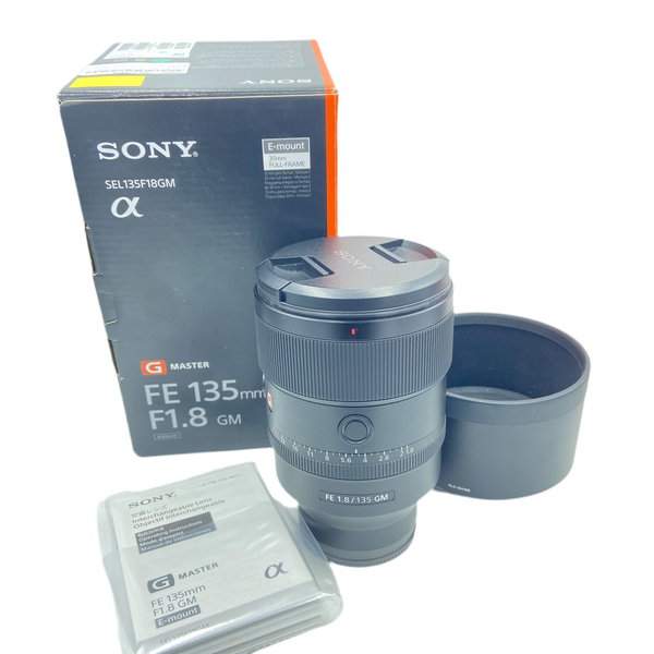 Sony FE 135mm GM Lens SEL135F18GM F1.8 f⁄1.8 - | Telephoto G