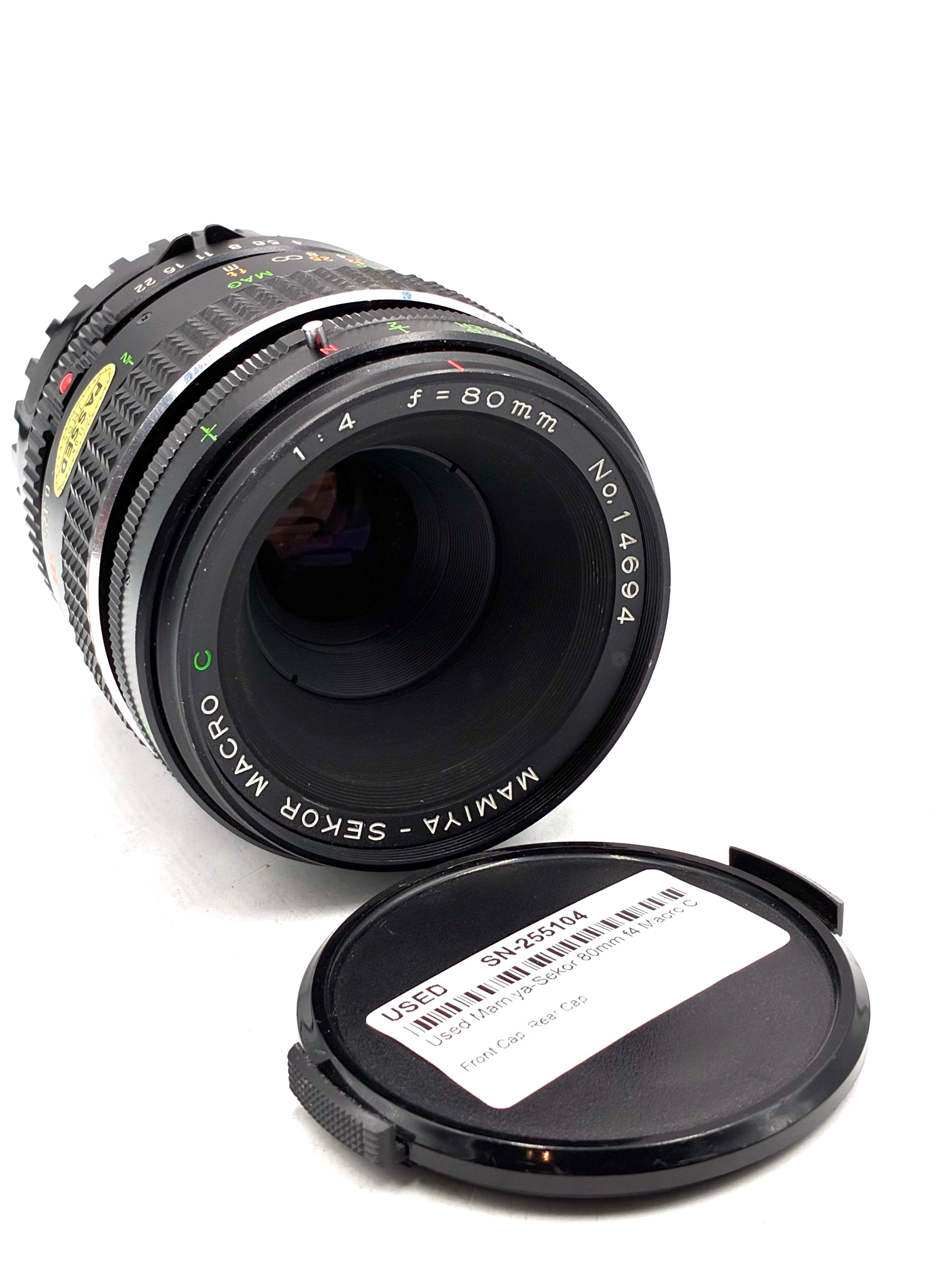 Used Mamiya-Sekor 80mm f4 Macro C