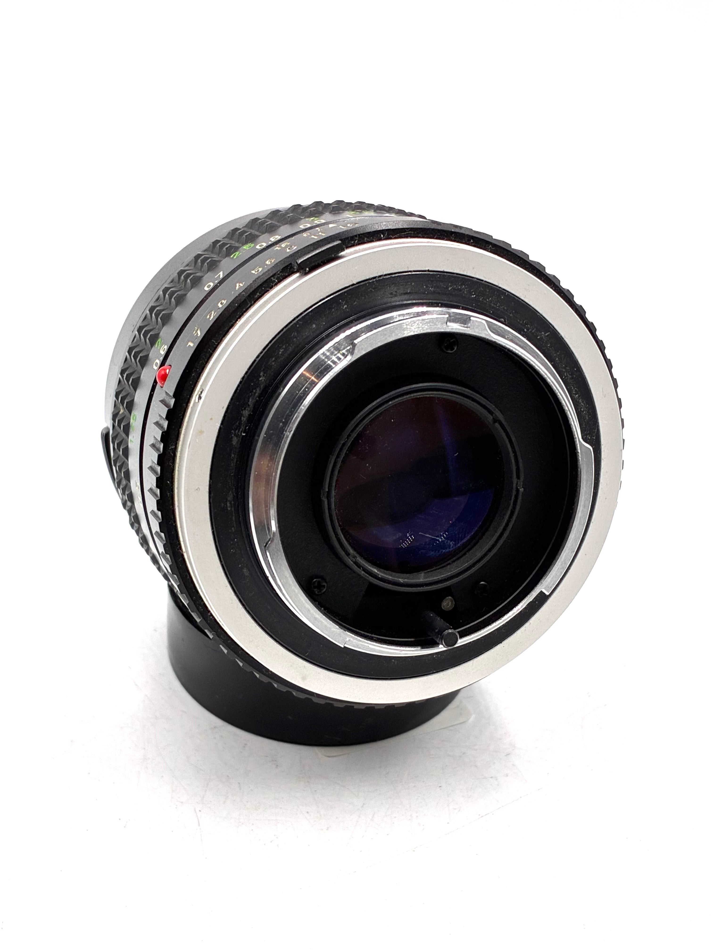 Used Minolta 50mm F1.7 Rokkor-X PF Lens