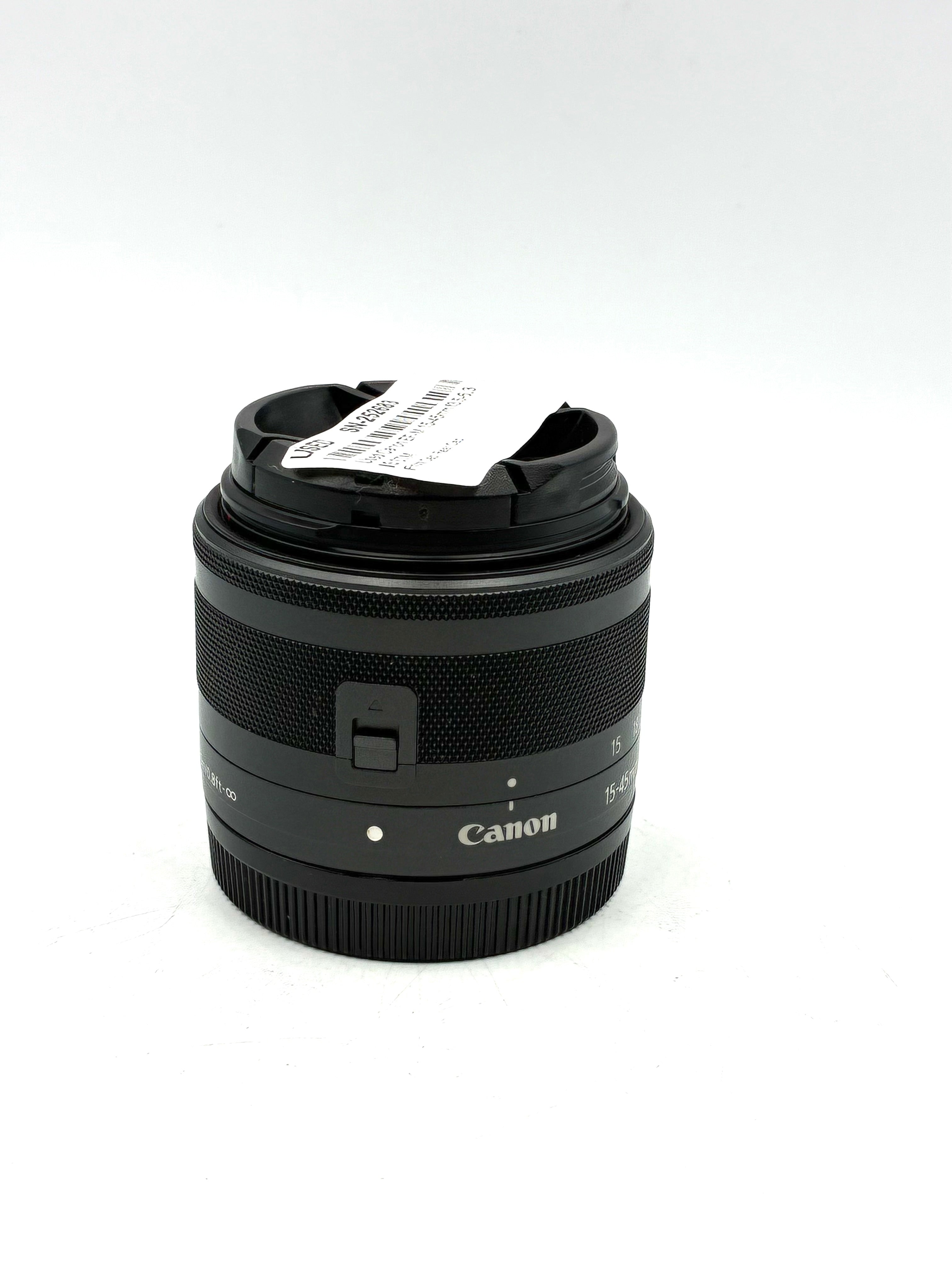 Used Canon EF-M 15-45mm f3.5-6.3 IS STM