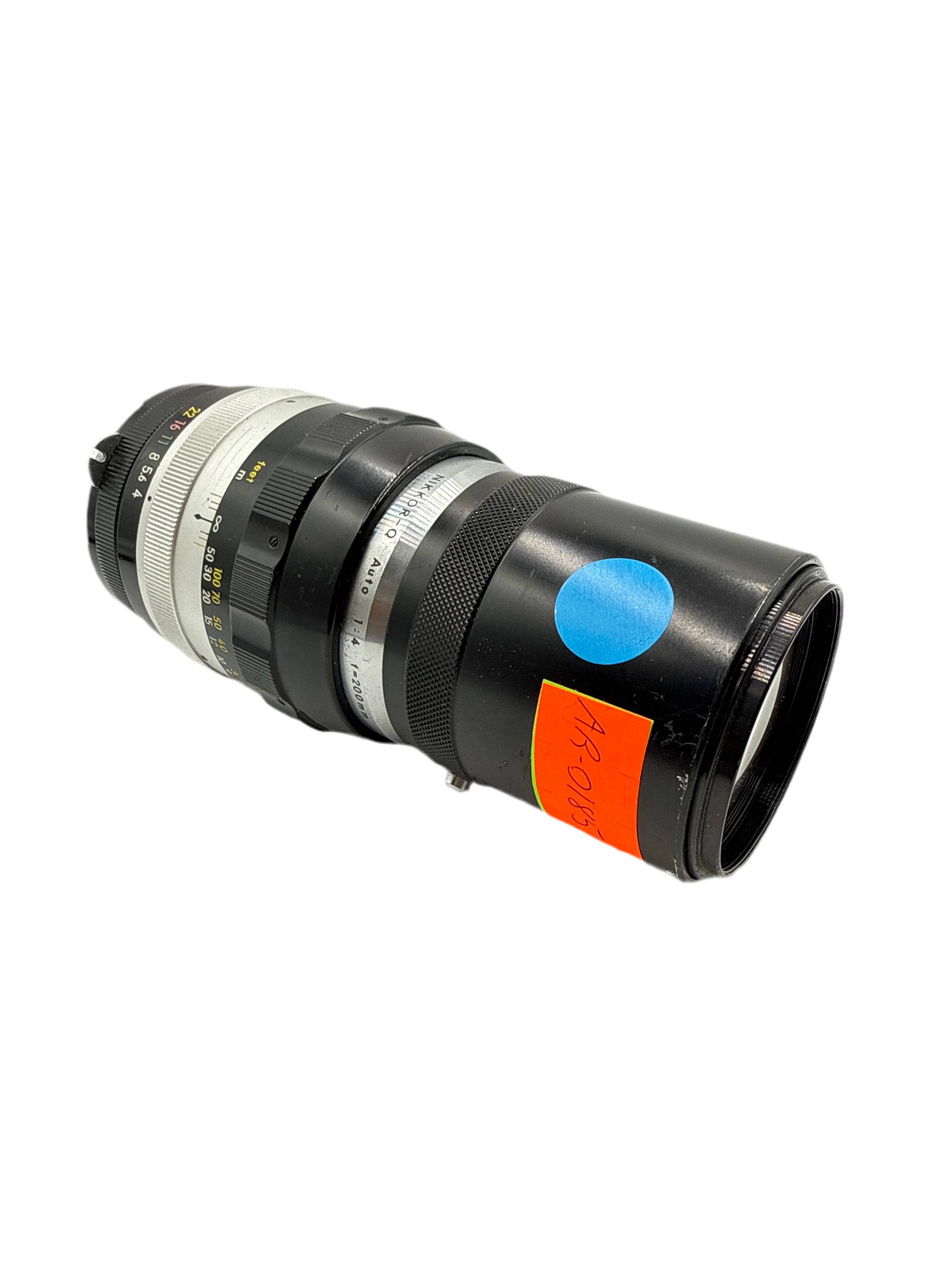 Nikon NIKKOR-Q 200mm f/4 Non-Ai (0185)