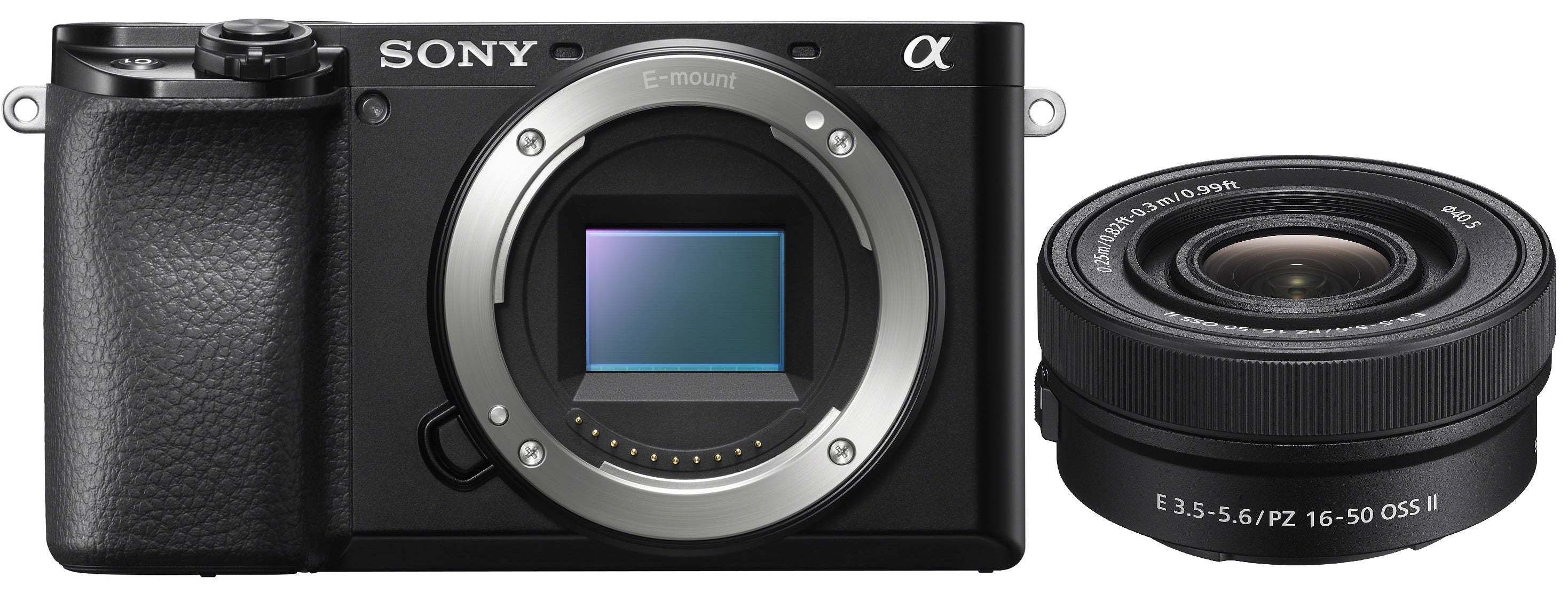Sony a6100 Mirrorless Camera with 16-50mm f/3.5-5.6 II Lens