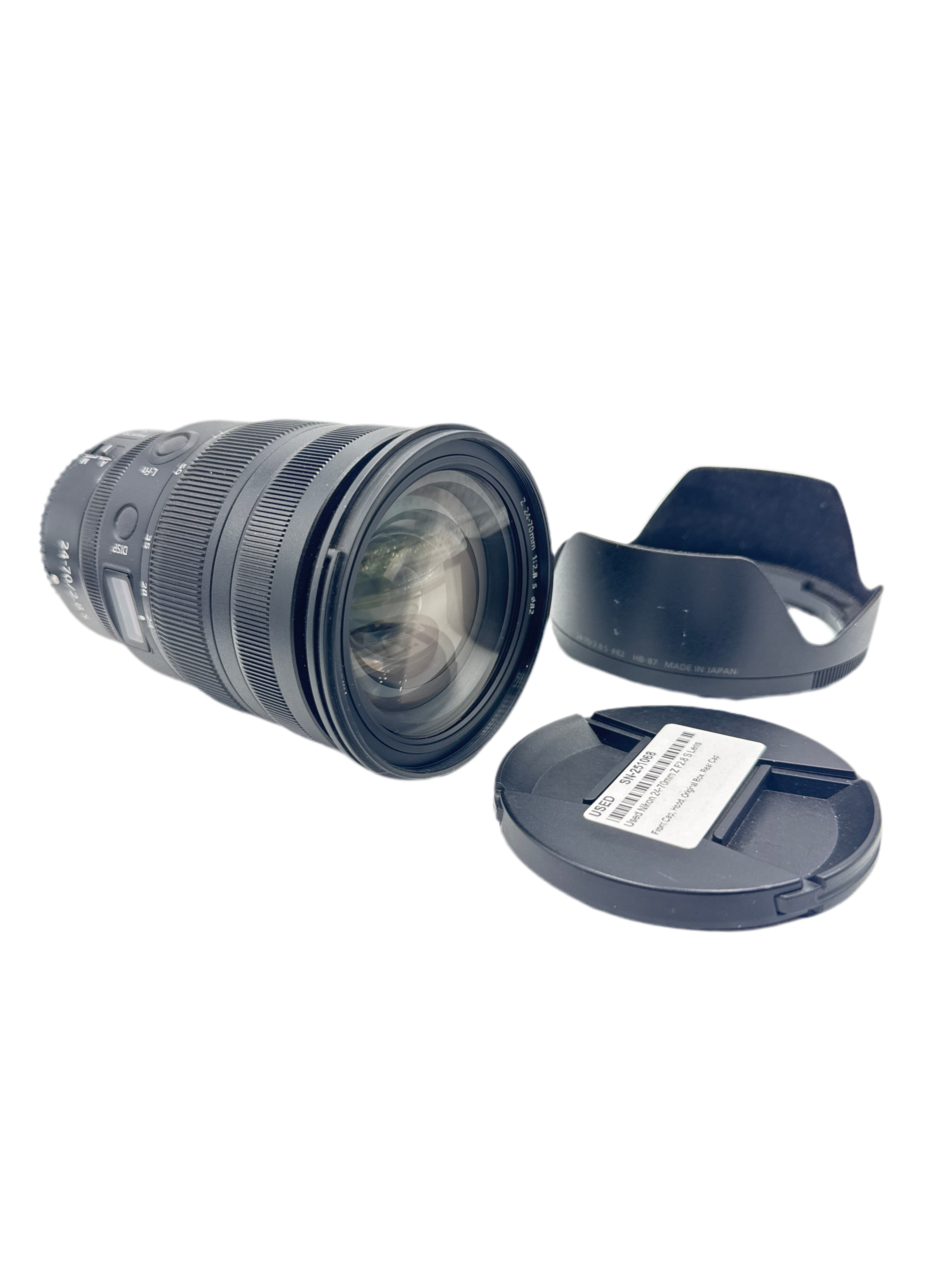 Used Nikon 24-70mm Z F2.8 S Lens