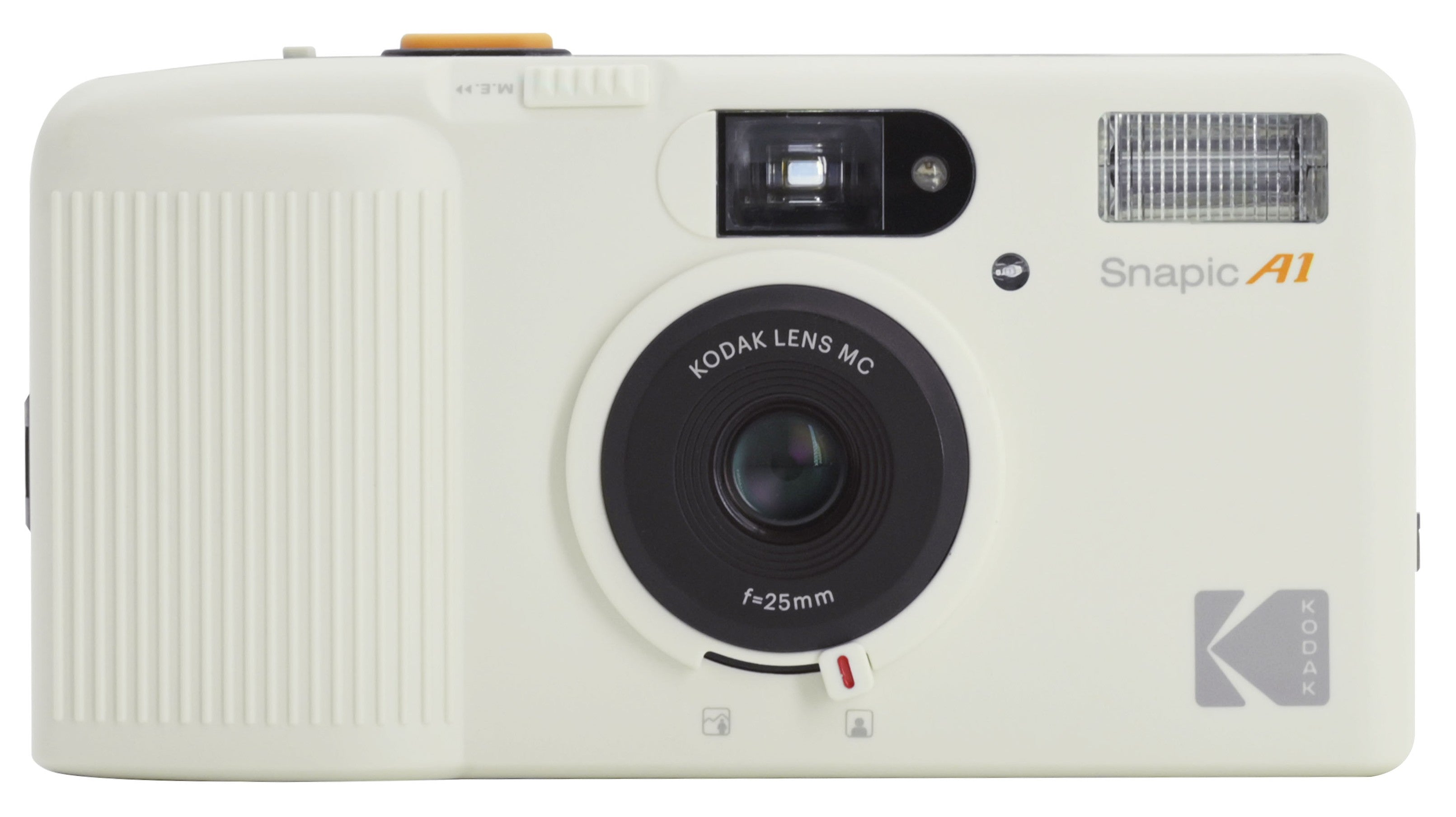 Kodak Snapic A1 35mm Film Camera (Ivory White)