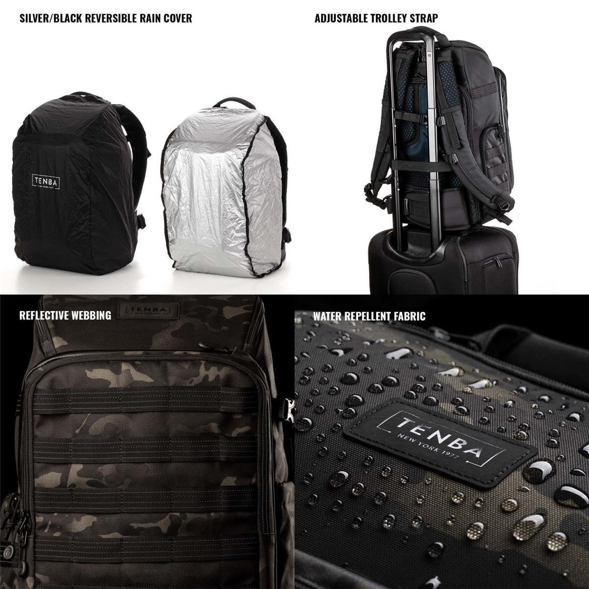Tenba Axis V2 Backpack (MultiCam Black, 20L)