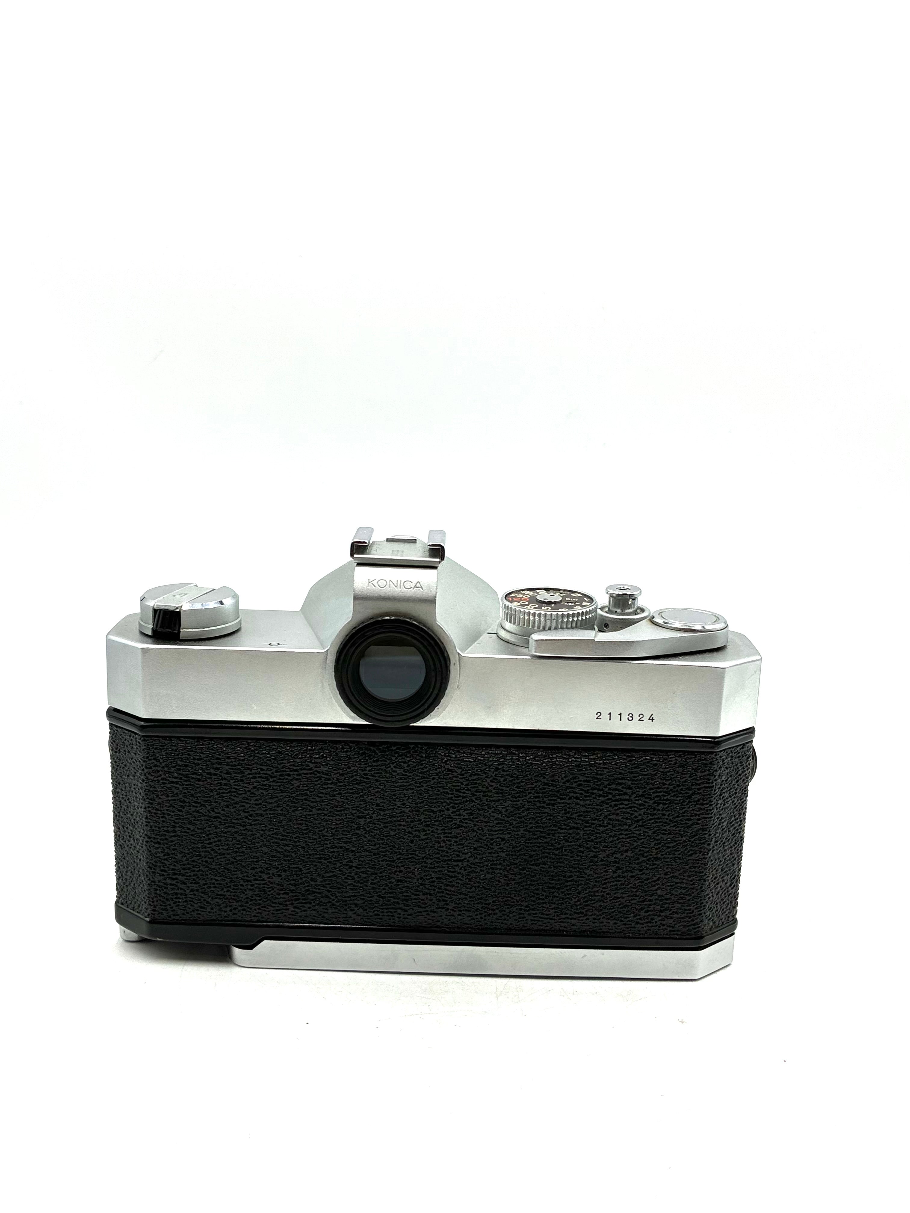 USED Konica Auto Reflex T 35mm SLR W/ 52mm F1.8 Lens