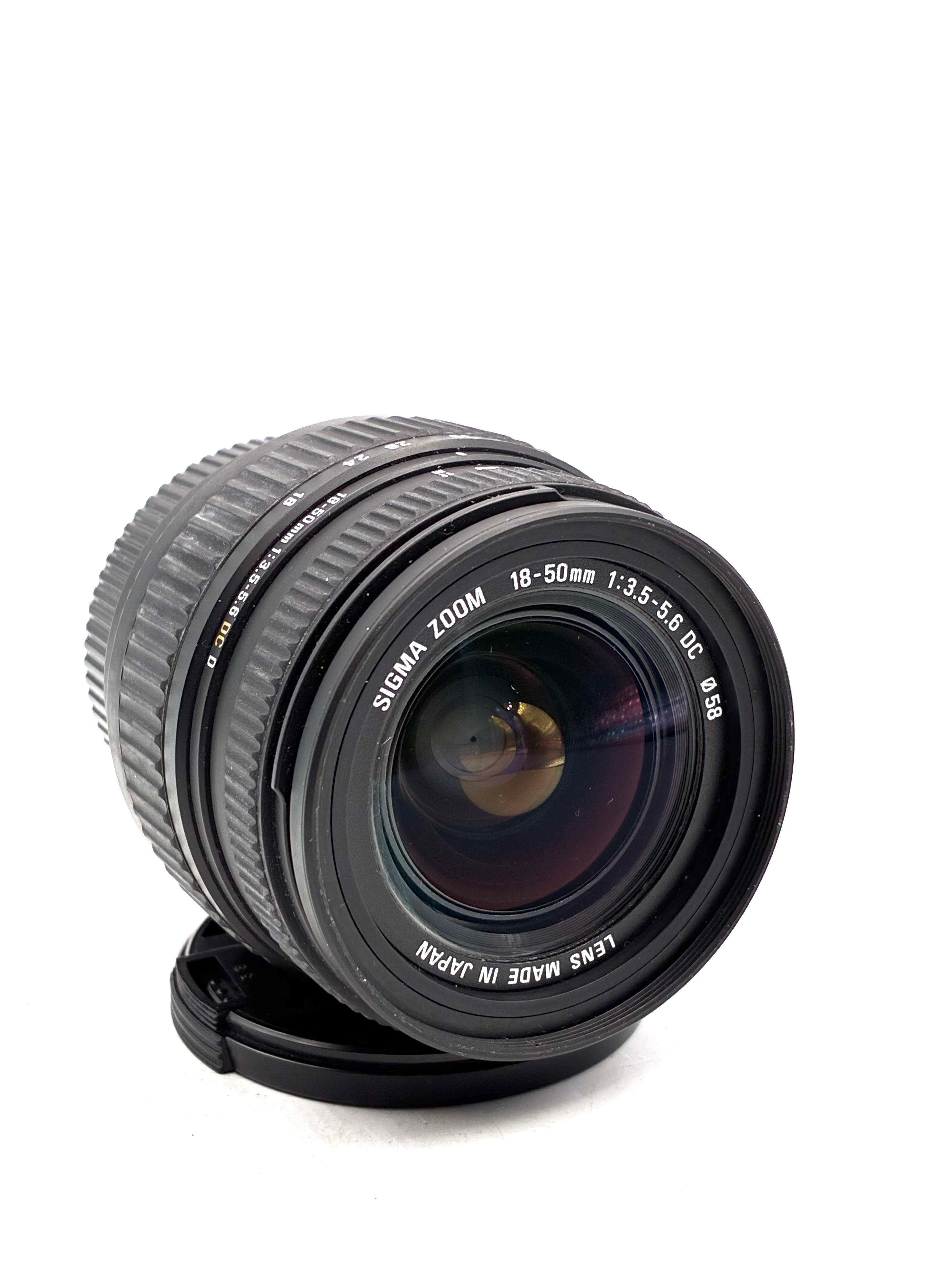 Used Sigma 18-50mm f3.5-5.6 DC D -Nikon F