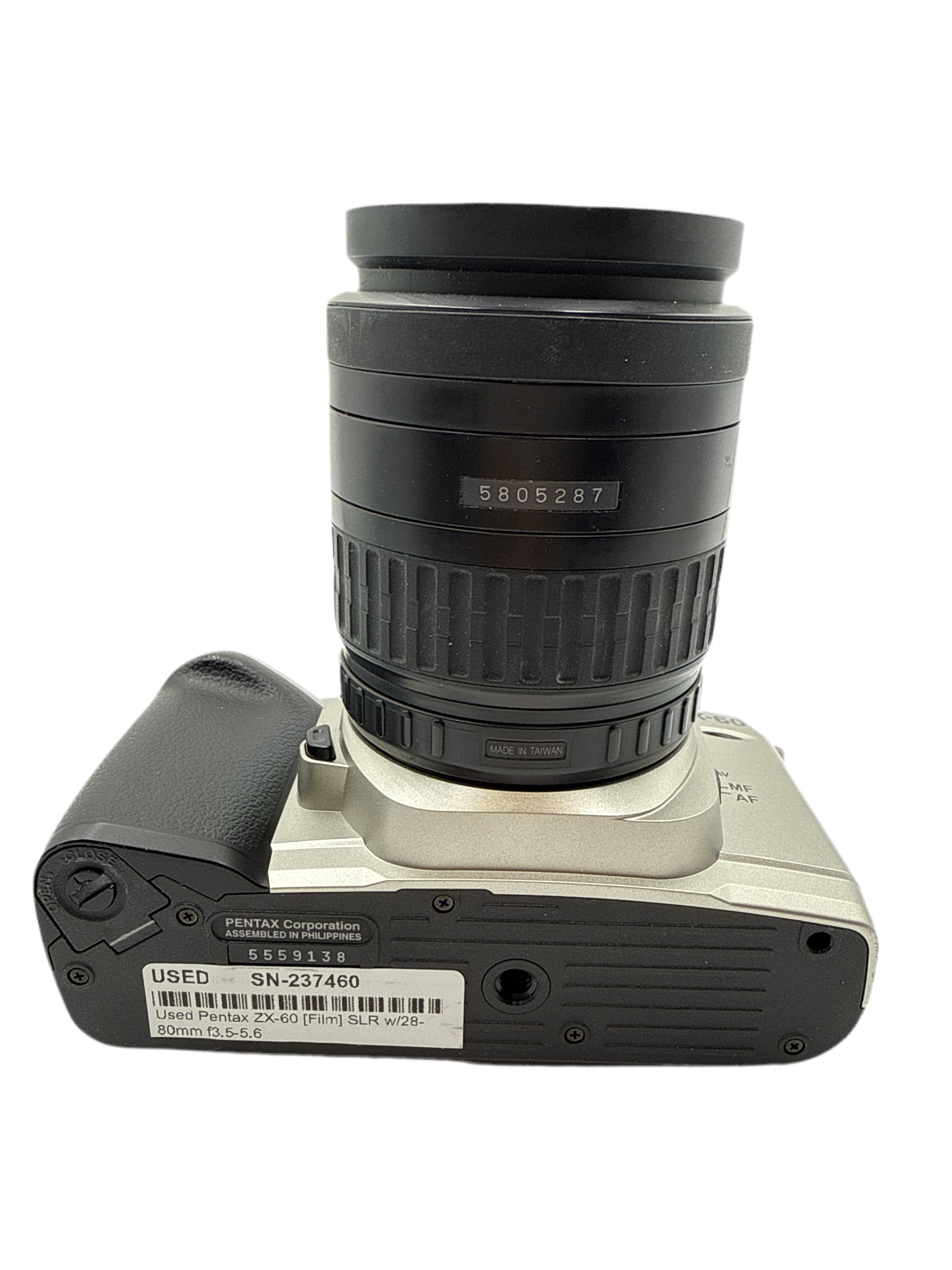 Used Pentax ZX-60 [Film] SLR w/28-80mm f3.5-5.6