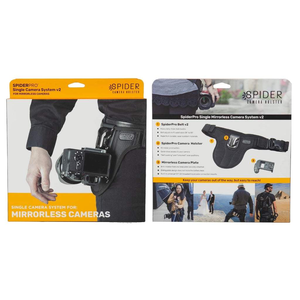 Spider X Holster Système de portage léger pour appareil photo Spider X Holster Système de portage léger pour appareil photo