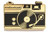 PhotoGenic Supply  Audiovisual Pin /Gold