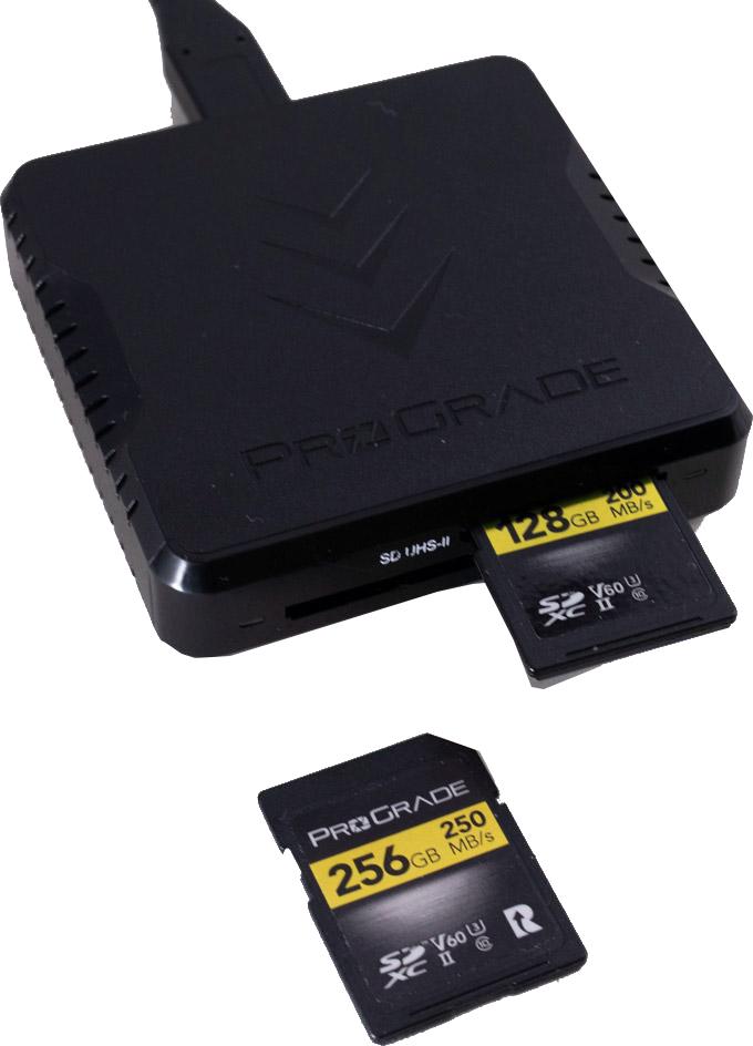 ProGrade Digital Dual-Slot UHS-II SDXC USB-C 3.2 Gen 2 Card Reader ProGrade Digital Dual-Slot UHS-II SDXC USB-C 3.2 Gen 2 Card Reader