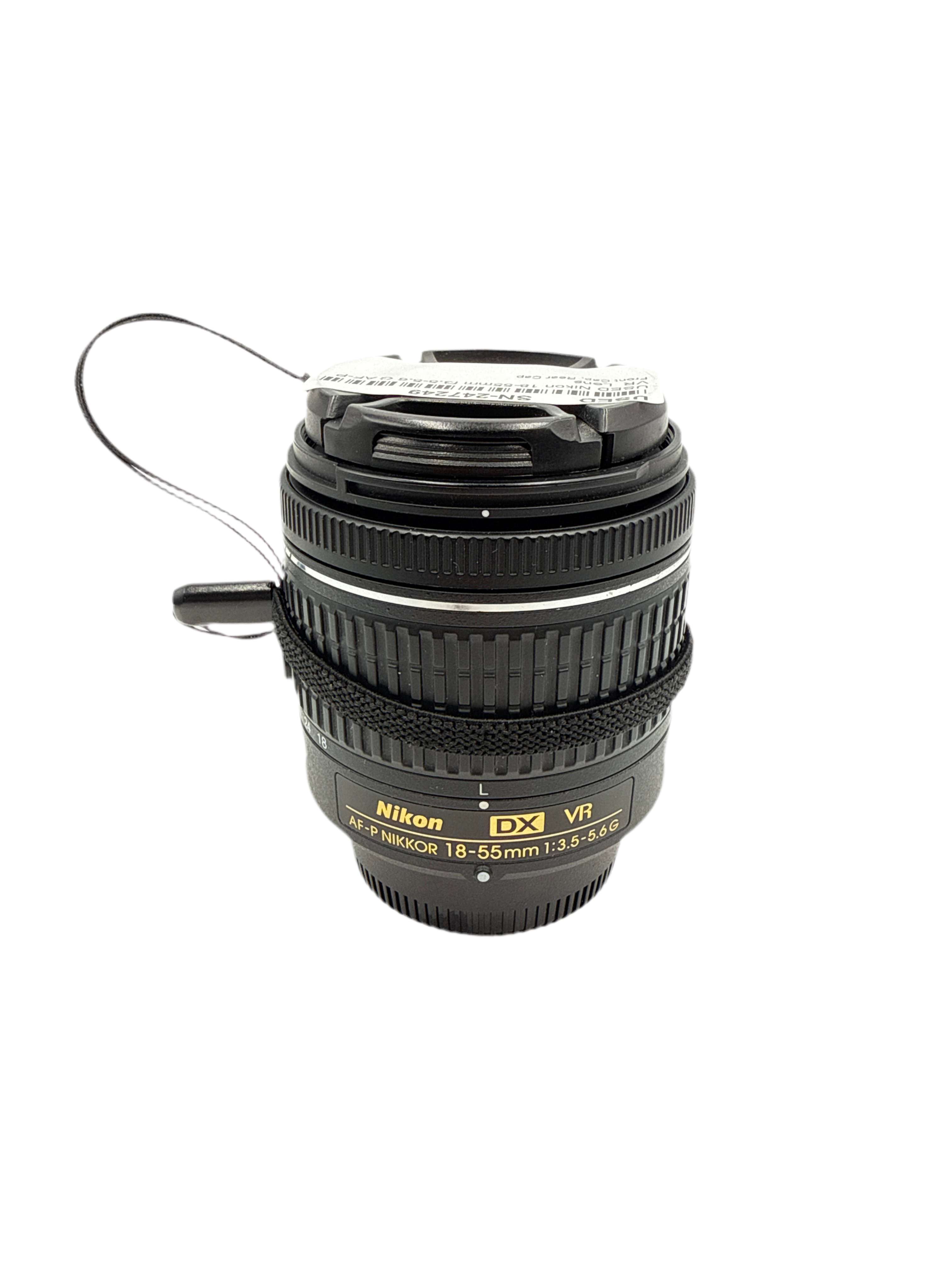 USED Nikon 18-55mm f3.5-5.6 G AF-P VR  Lens