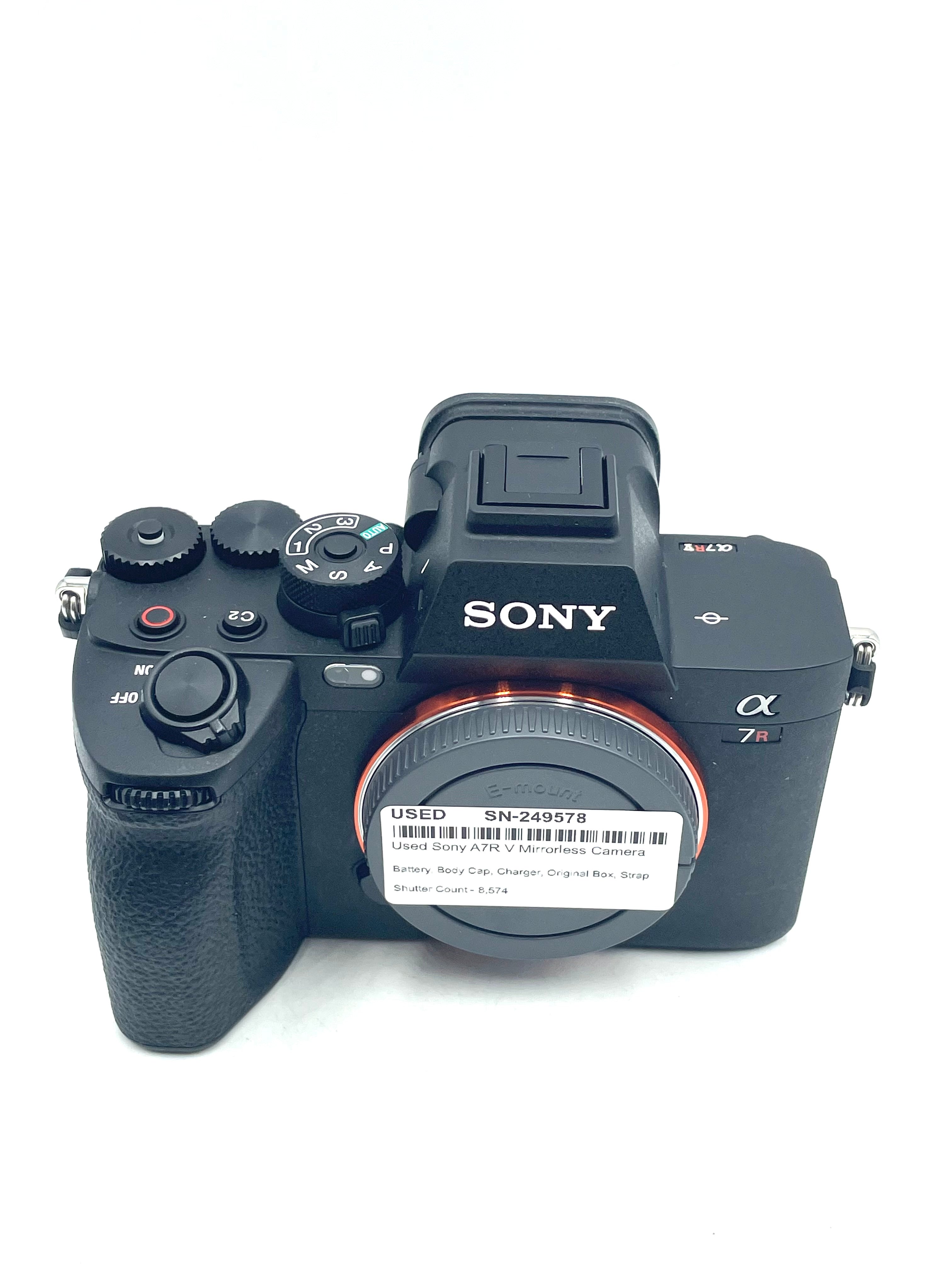 Used Sony A7R V Mirrorless Camera
