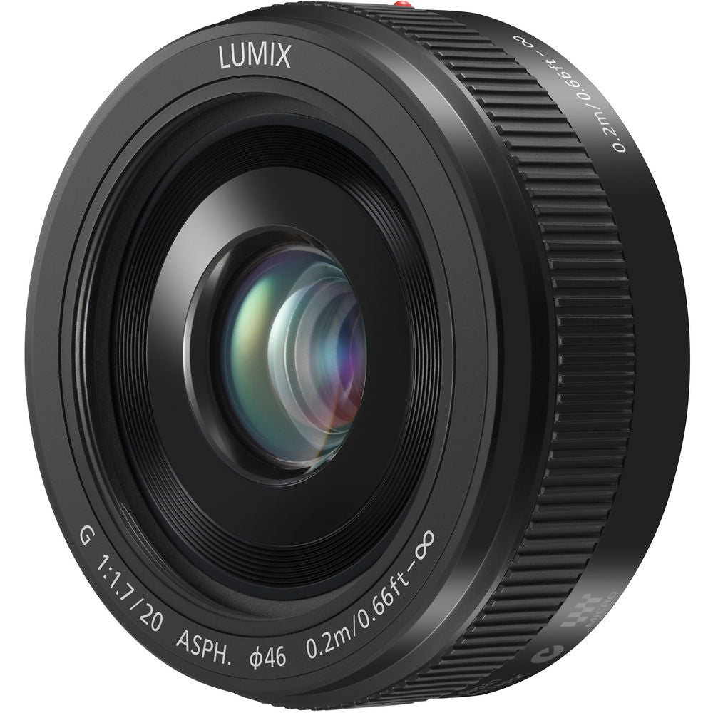 USED Panasonic 20mm F1.7 II Asph. Lumix G Lens (Black)