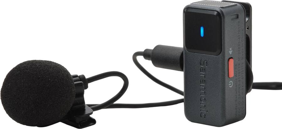 Saramonic Air 2-Person Mini Wireless Lavalier Microphone System for Mobile Devices, Cameras & Computers (2.4 GHz)