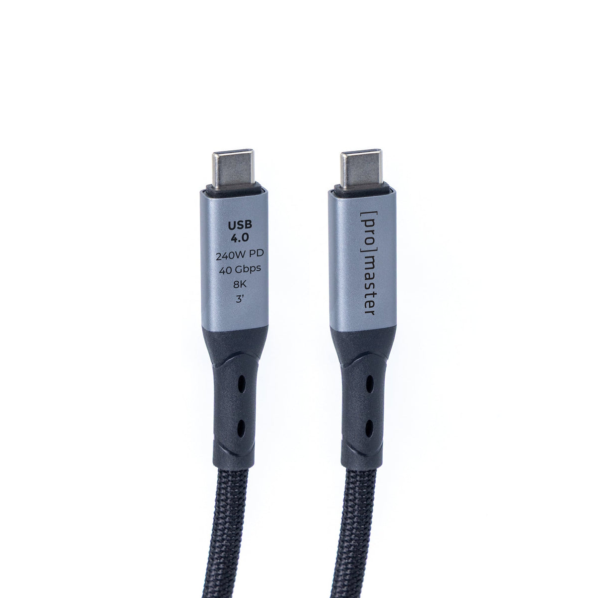 ProMaster USB4 C-to-C 240W PD cable, 3' — gallery view 2