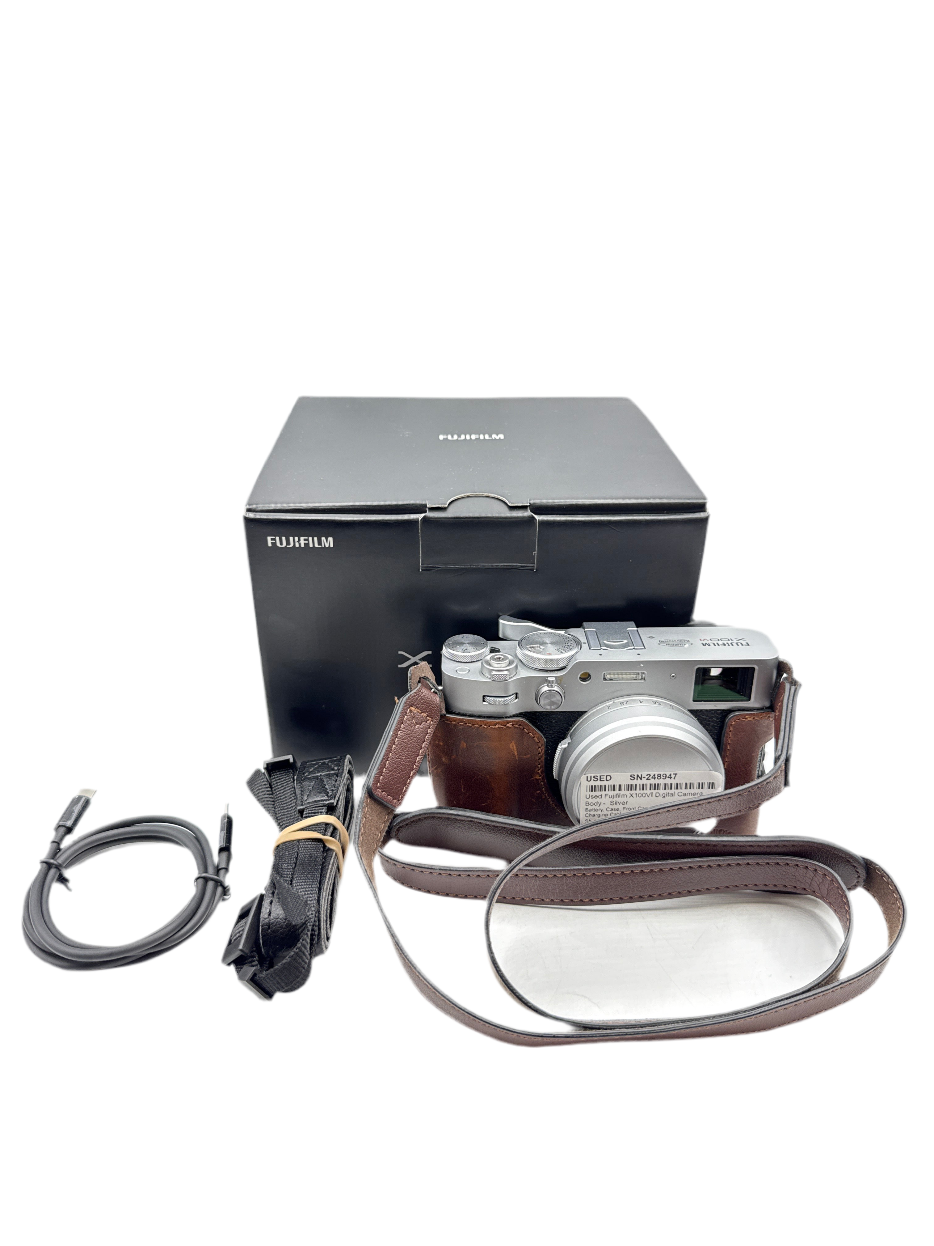 Used Fujifilm X100VI Digital Camera Body -  Silver
