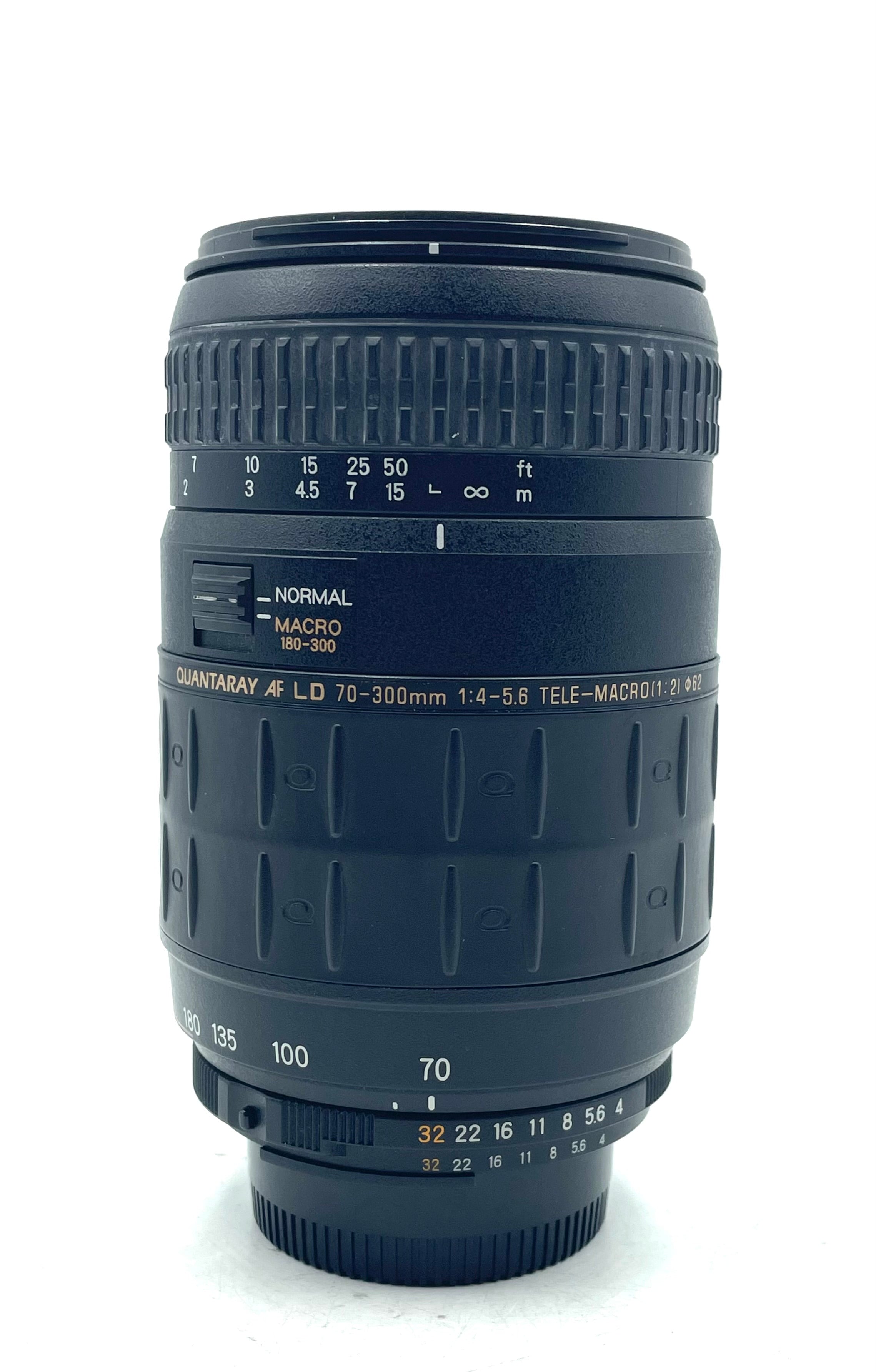 Used Quantaray 70-300 for Nikon