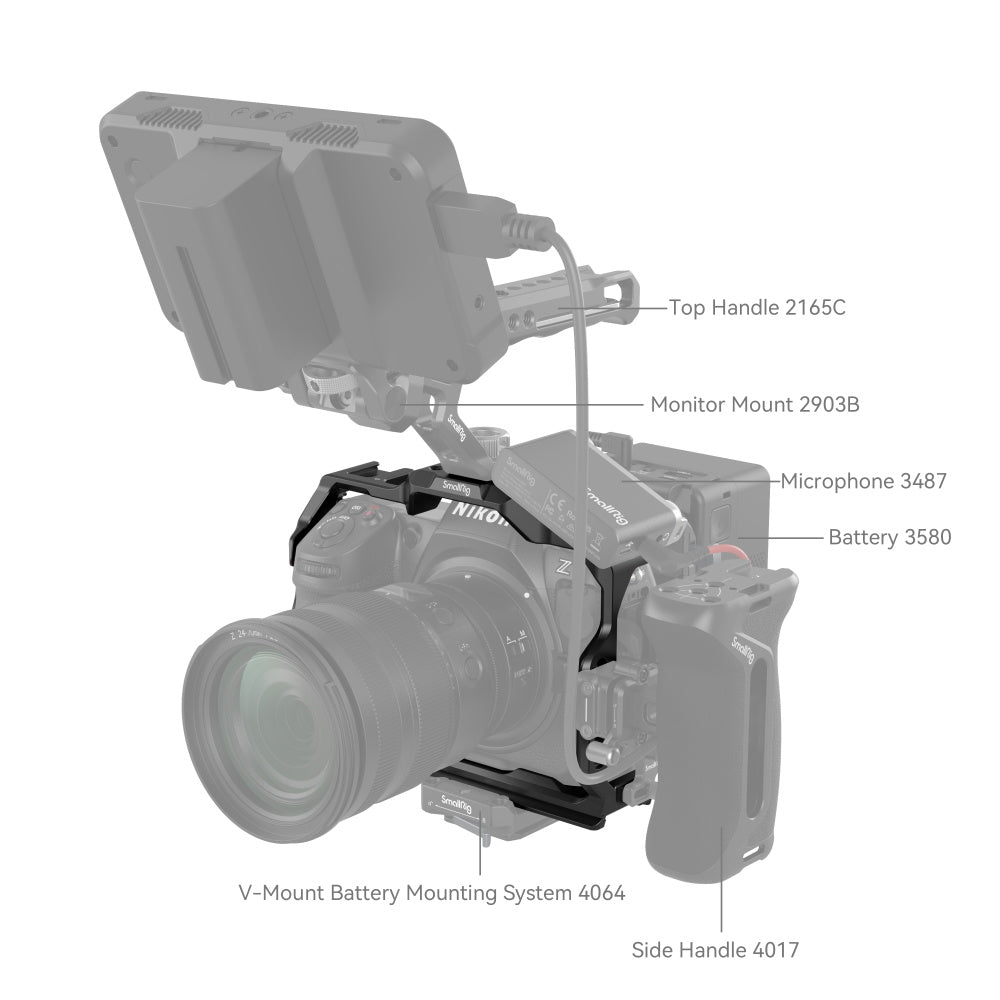 SmallRig Camera Cage for Nikon Z8