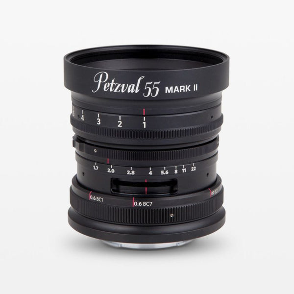 日曜まで値下げ RFマウント petzval 55 mm f/1.7 mkii Petzval 55 f/1.7 MKII Art Lens Black Aluminium Canon RF