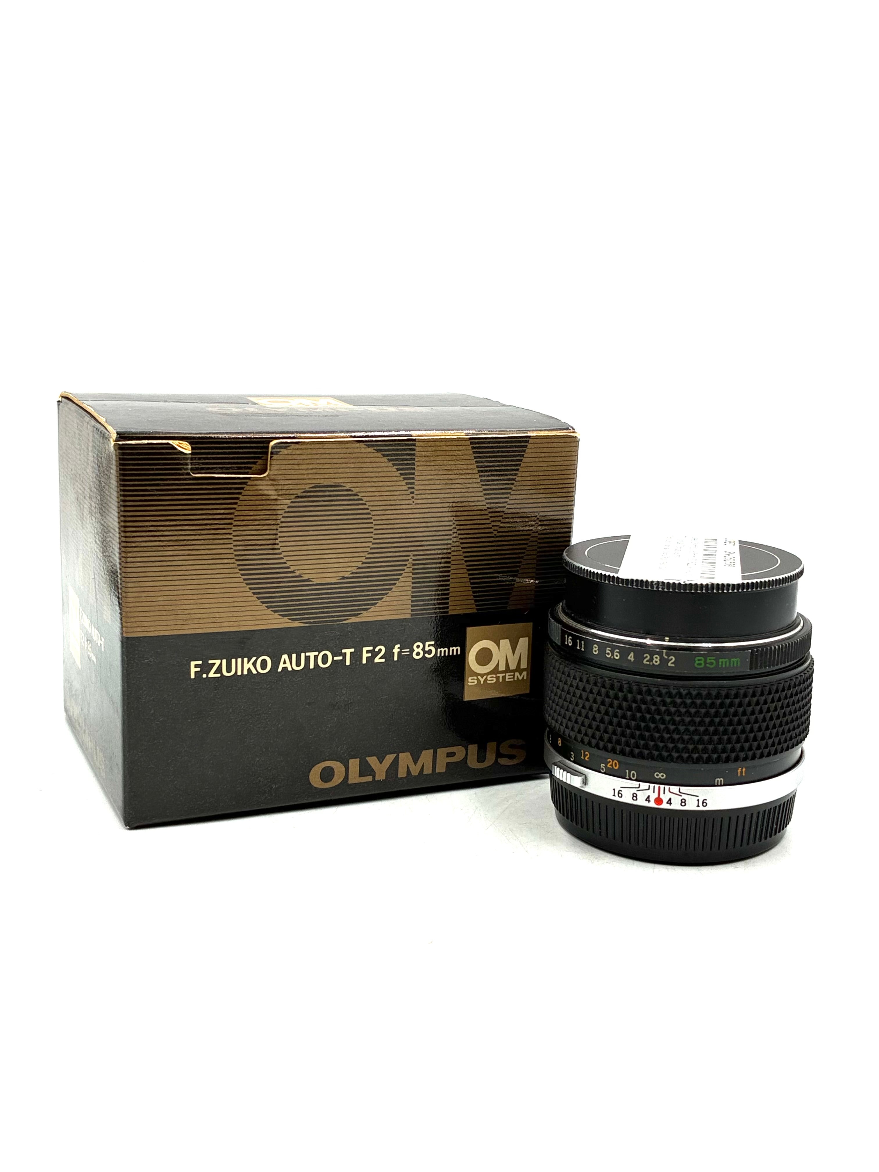 Used Olympus 85mm F2 F.Zuiko Auto-T Manual Focus Lens