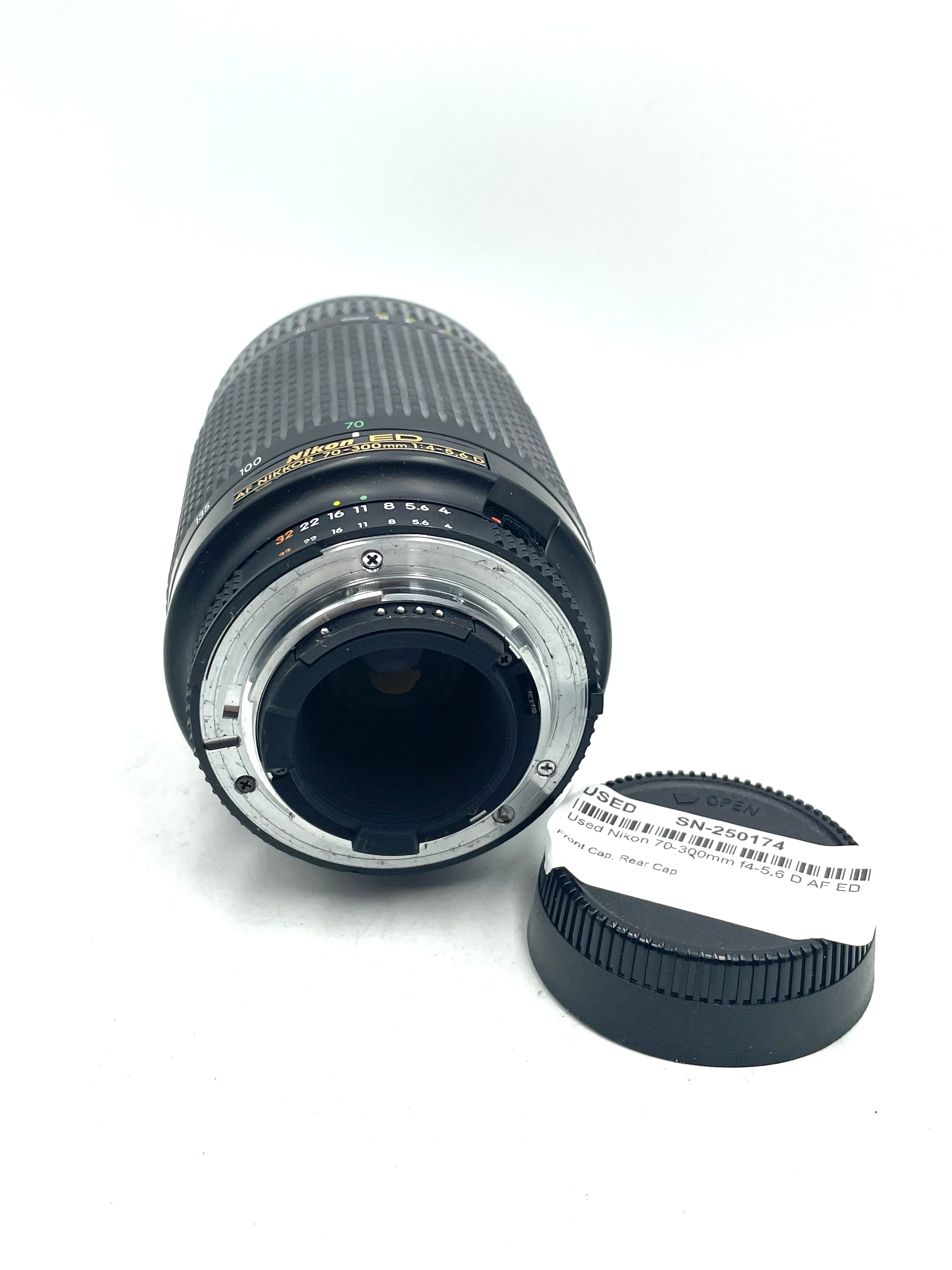 Used Nikon 70-300mm f4-5.6 D AF ED
