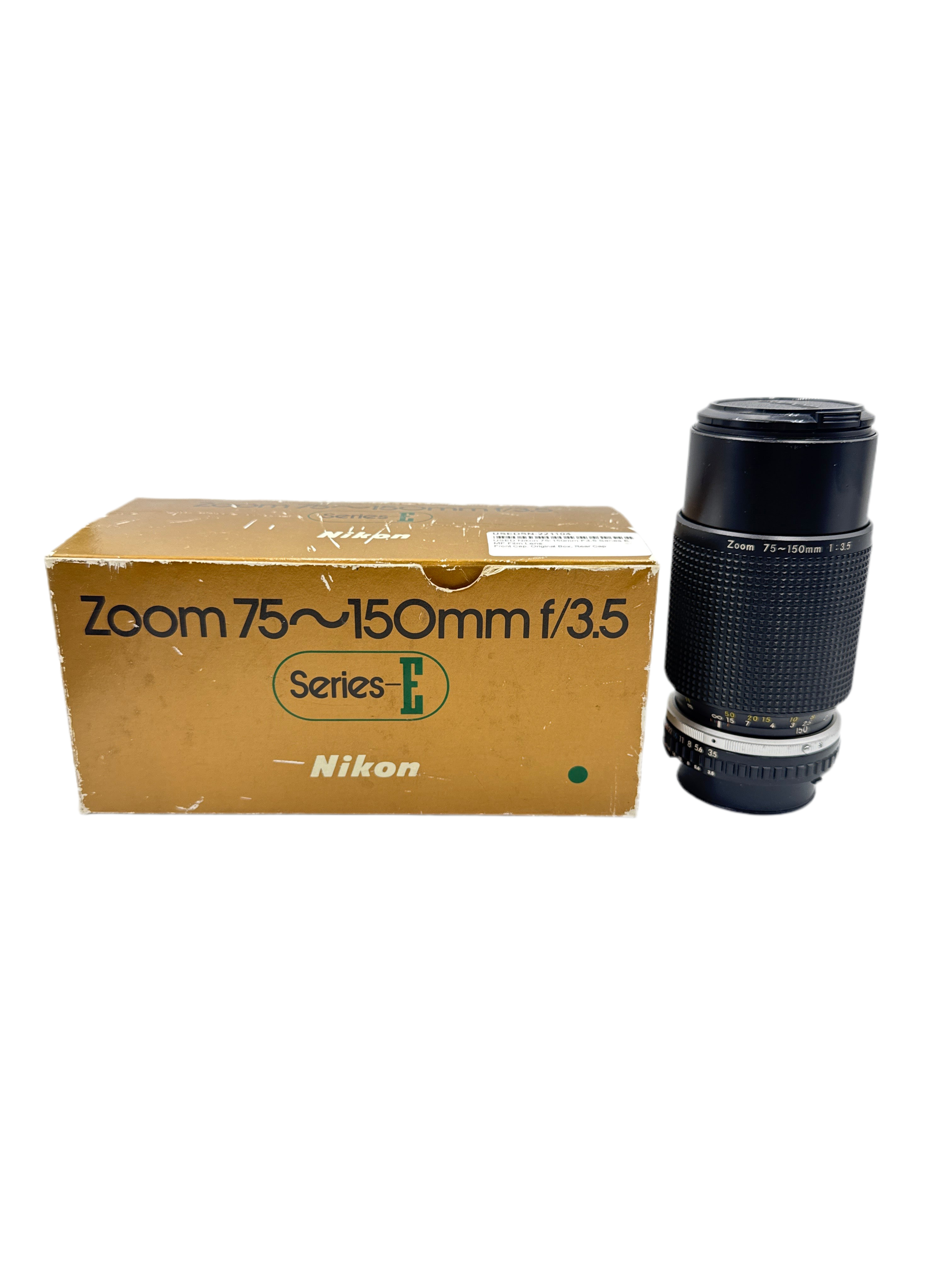 USED Nikon 75-150mm F3.5 Series E MF Film Lens
