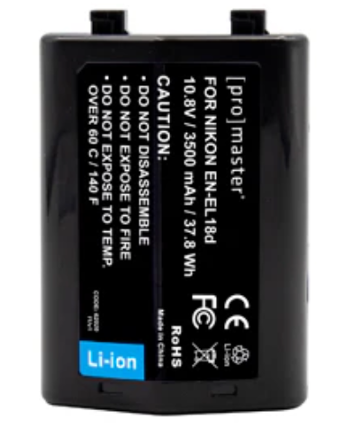 Li-ion Battery for Nikon EN-EL18d