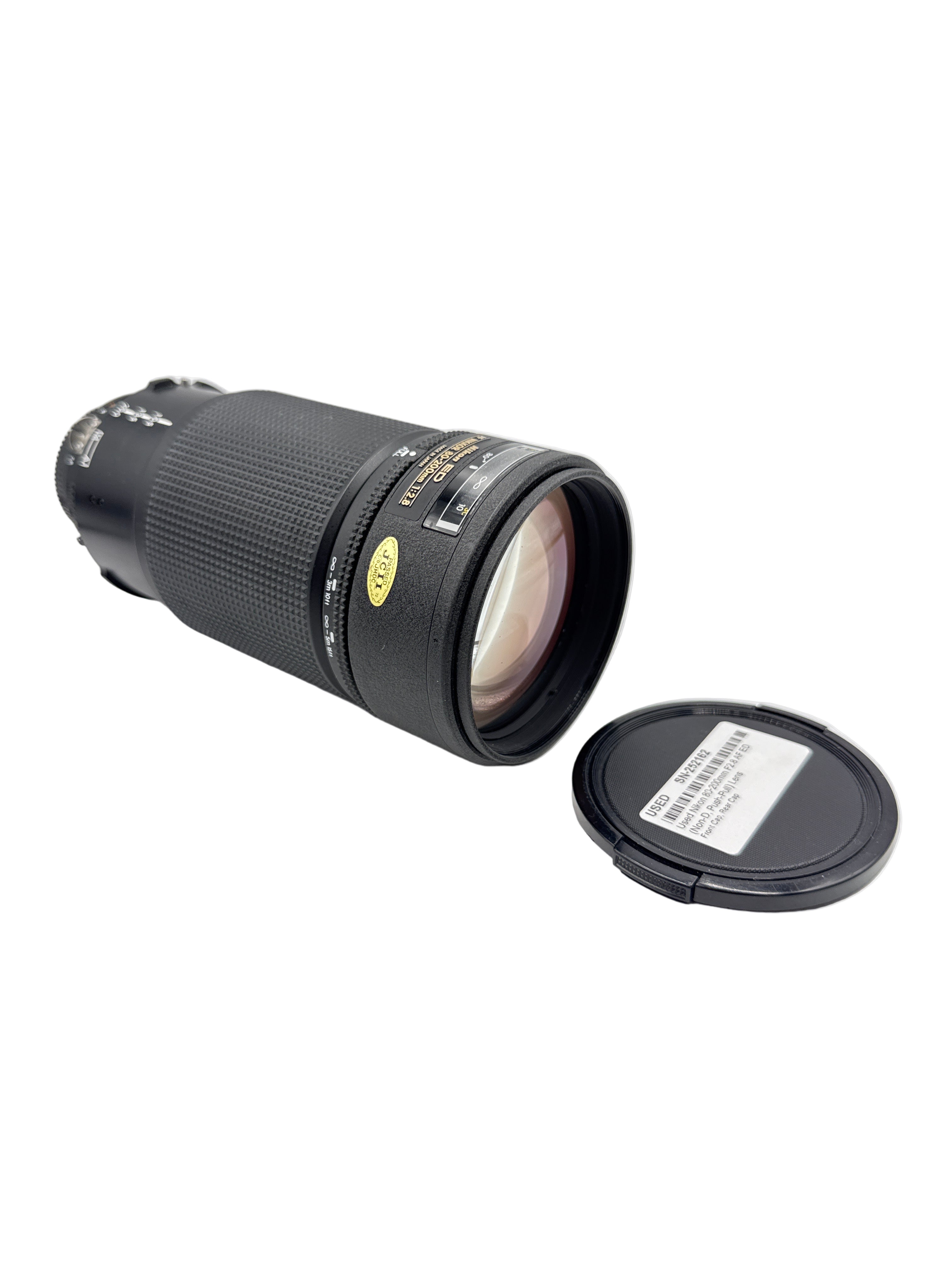 Used Nikon 80-200mm F2.8 AF ED (Non-D, Push-Pull) Lens