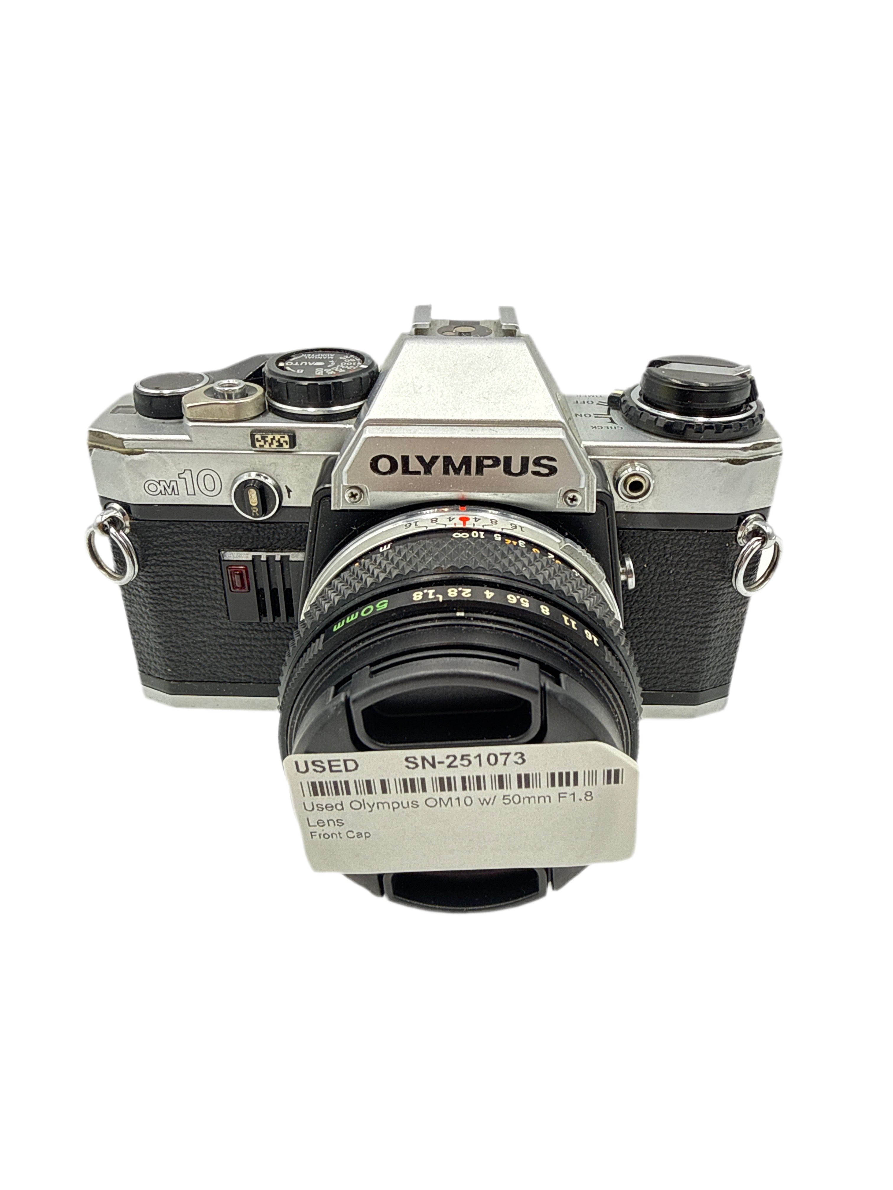 Used Olympus OM10 w/ 50mm F1.8 Lens