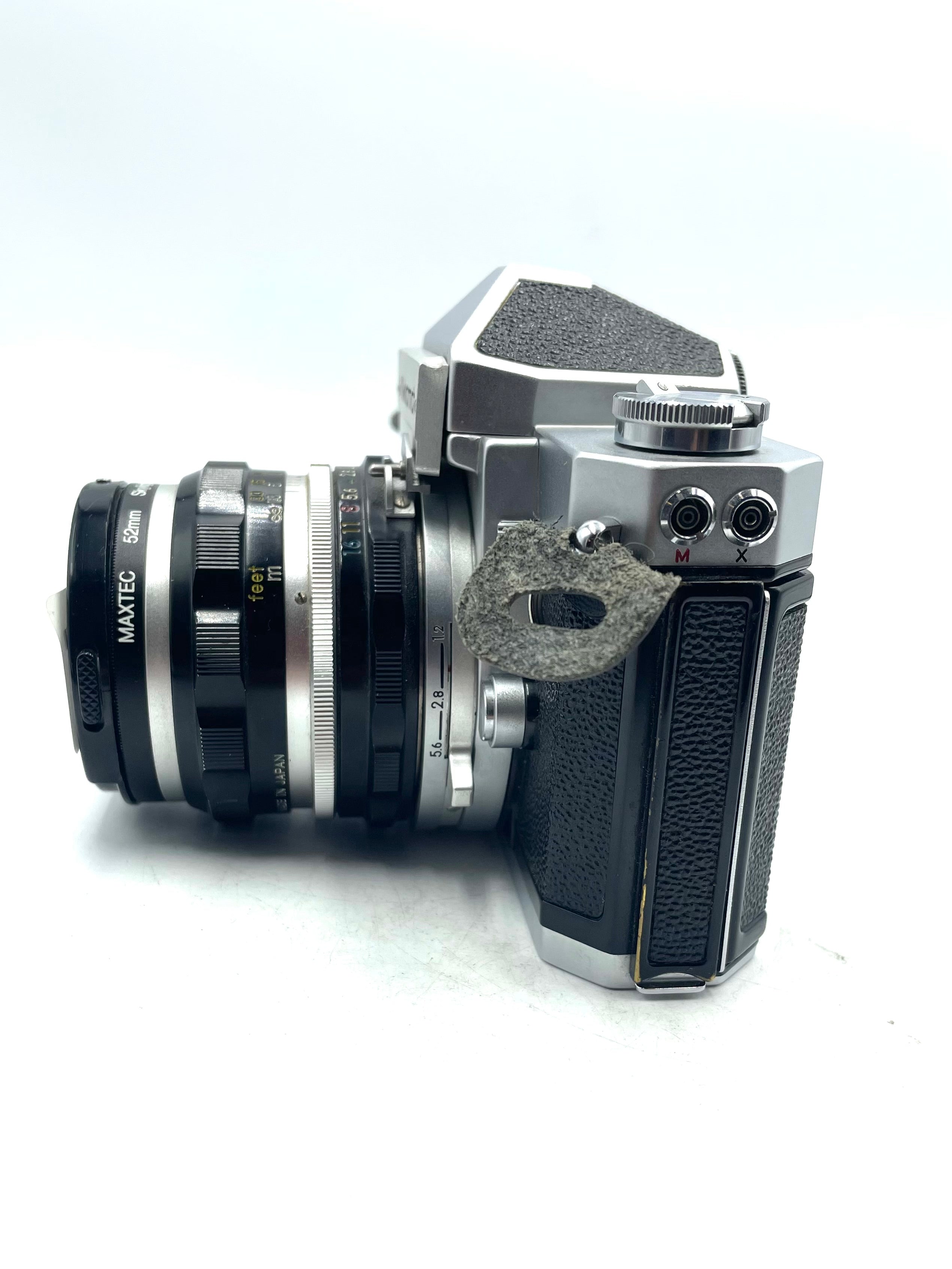 Used Nikon Nikkormat FTN w/ 50mm f2 Manual Film SLR Camera (Silver)