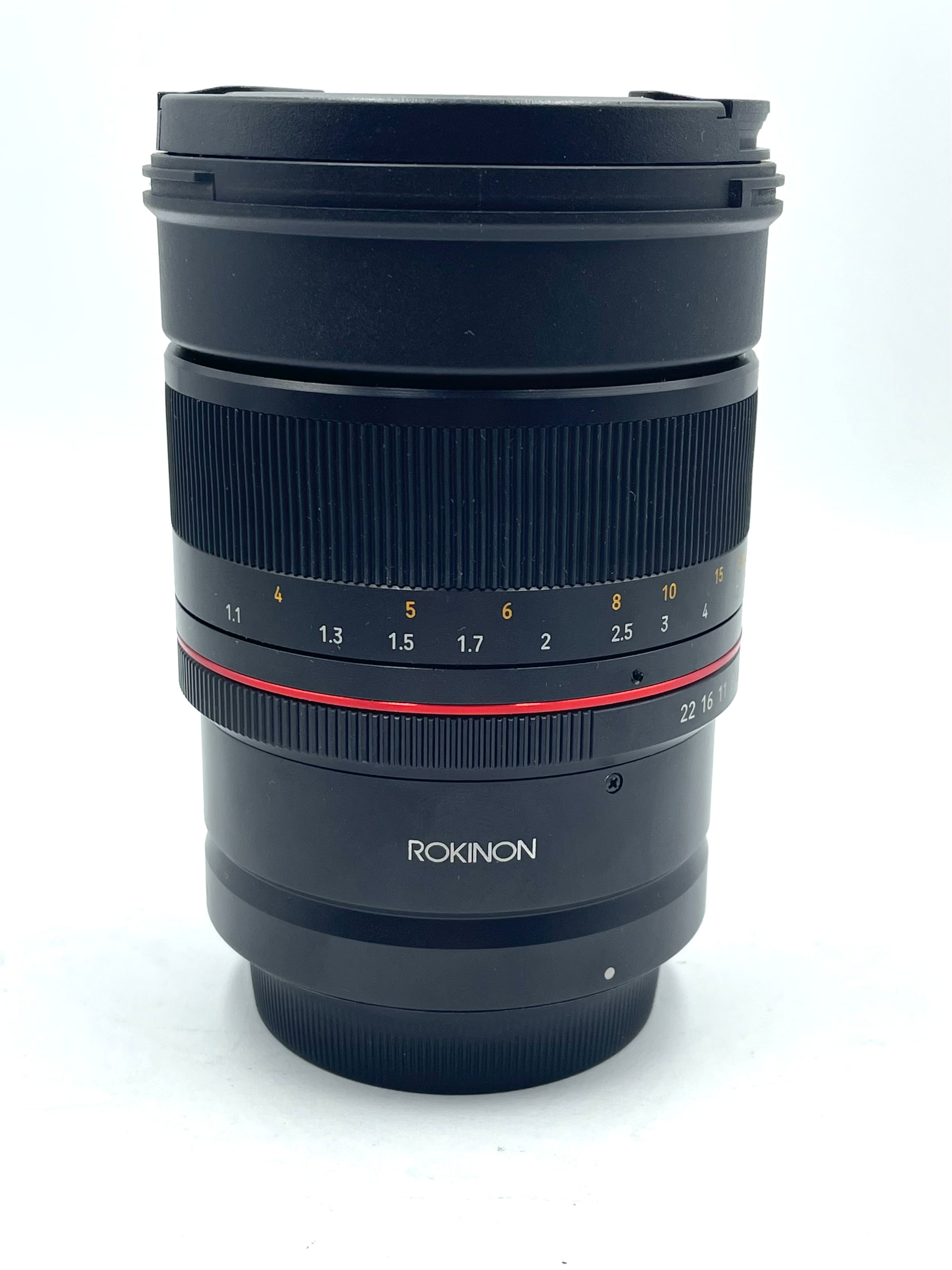 Used Rokinon 85mm f/1.4 Lens for Canon RF