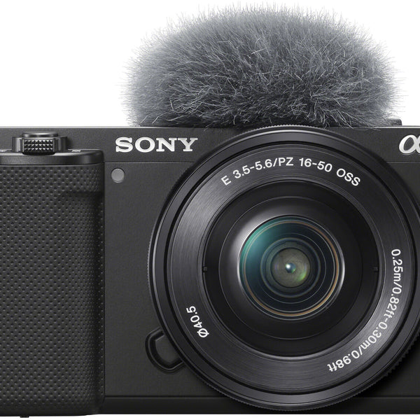 Sony Alpha ZV-E10 Camera with 16-50mm Lens Kit - Black