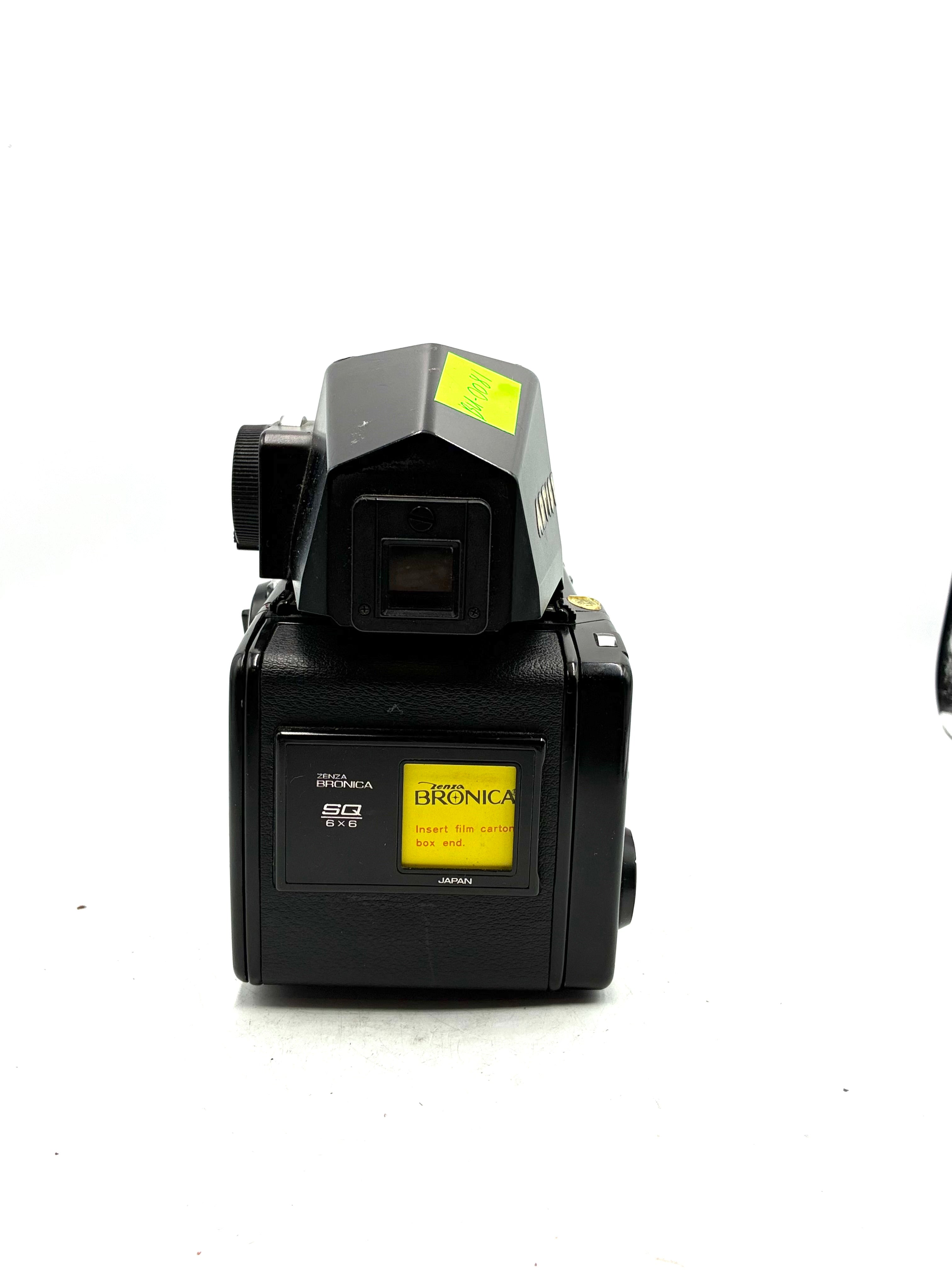Zenza Bronica SQ-A w/ 80mm f/2.8,120 6x6 Back & Prism Finder - AS-IS/PARTS (READ) (0081)