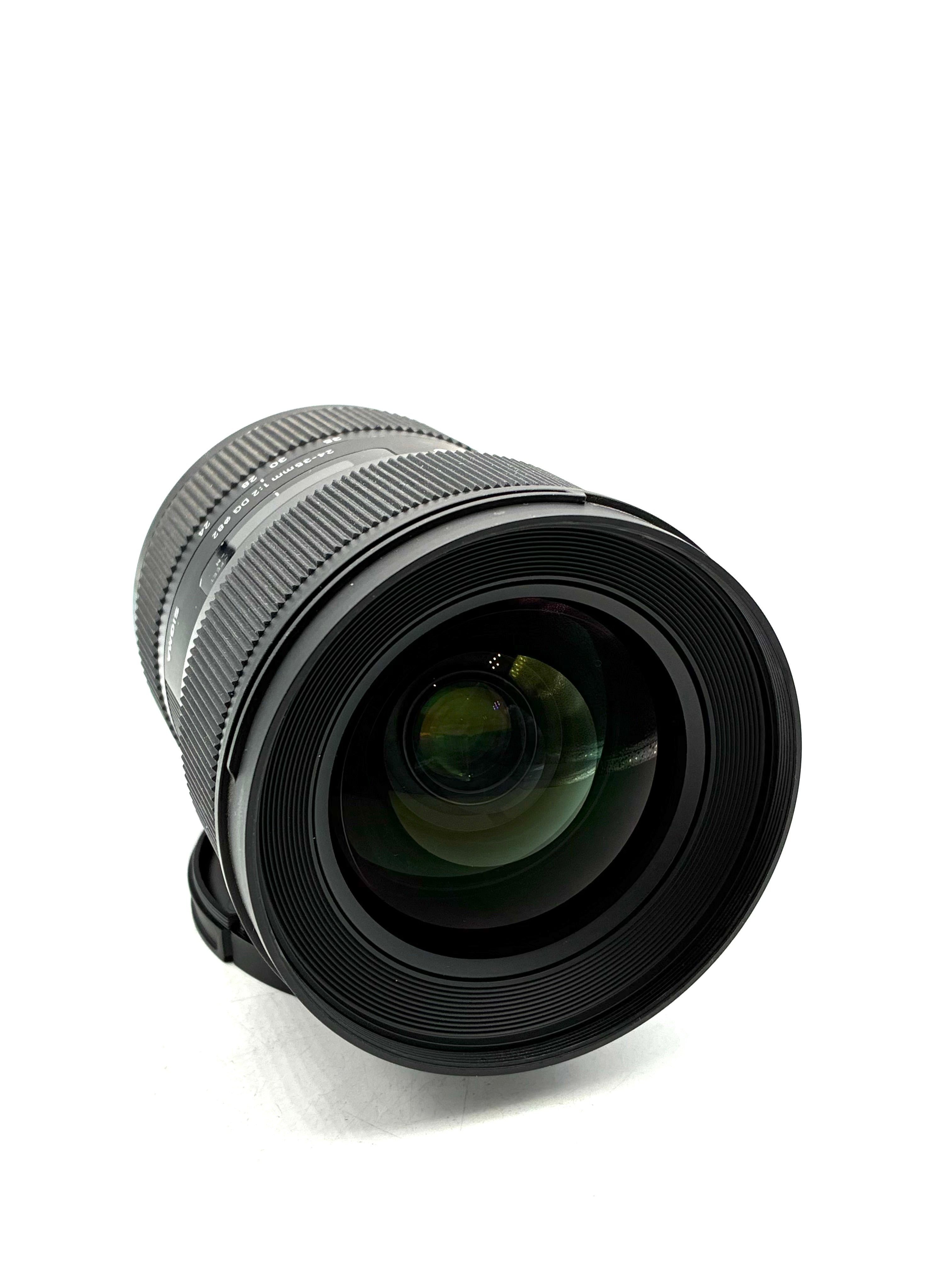 USED Sigma 24-35mm f/2 DG HSM Art Lens for  Canon