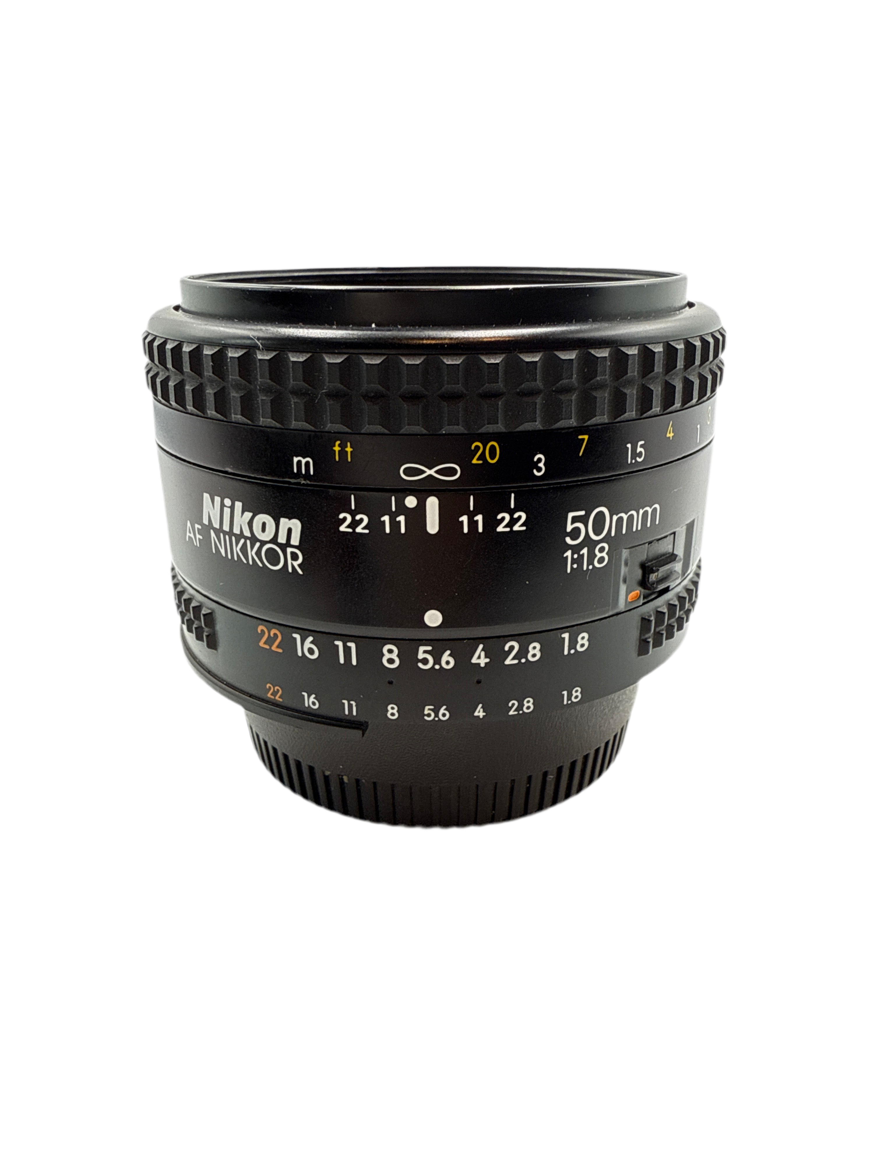 Nikon AF NIKKOR 50mm f/1.8 - AS-IS (0217)